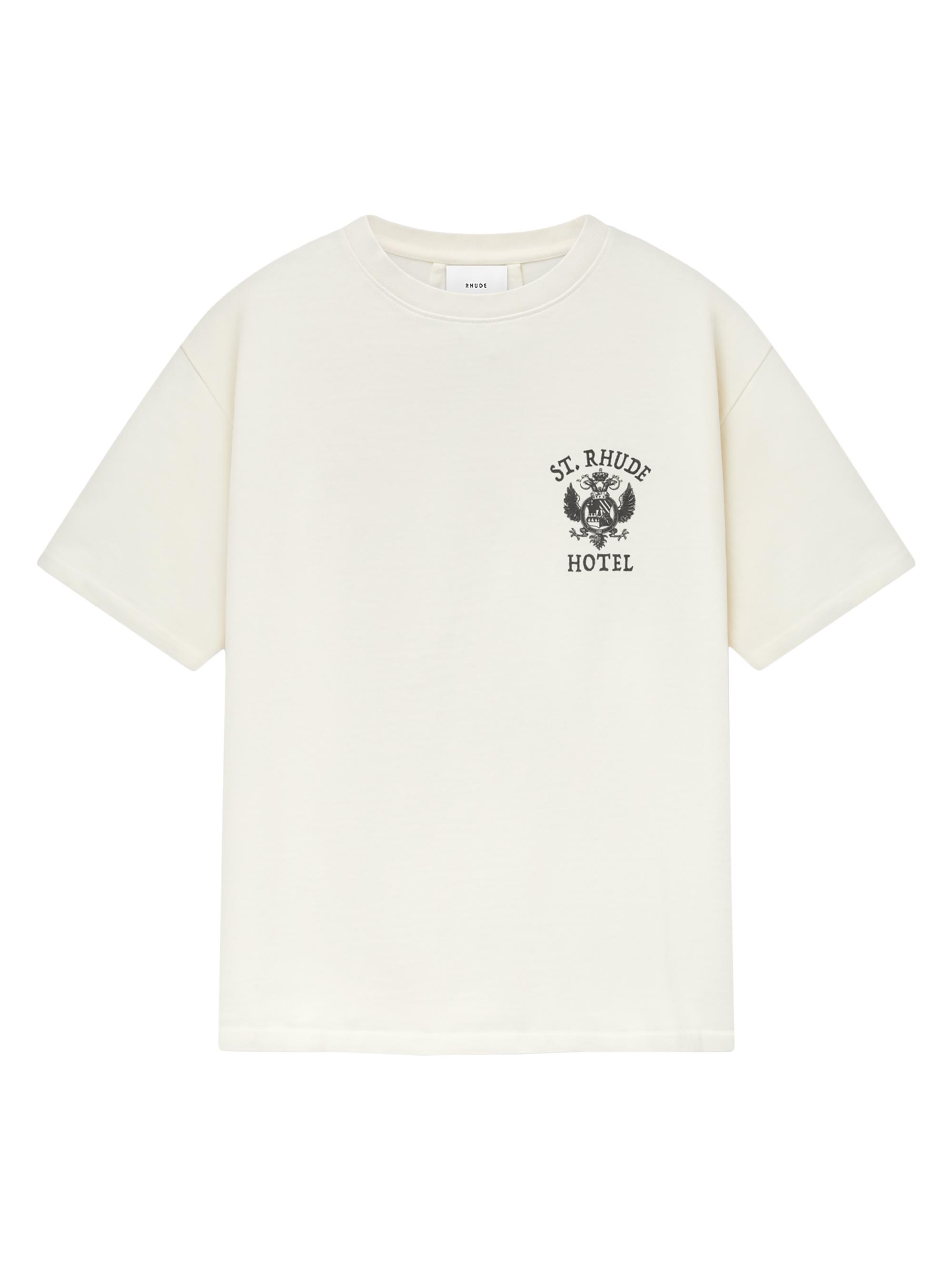 Rhude Men's St.  Seal T-Shirt - Vintage White