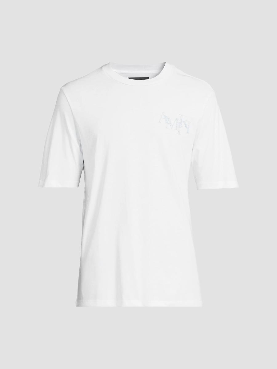 Amiri Staggered Logo Cotton T-Shirt | Saks Fifth Avenue
