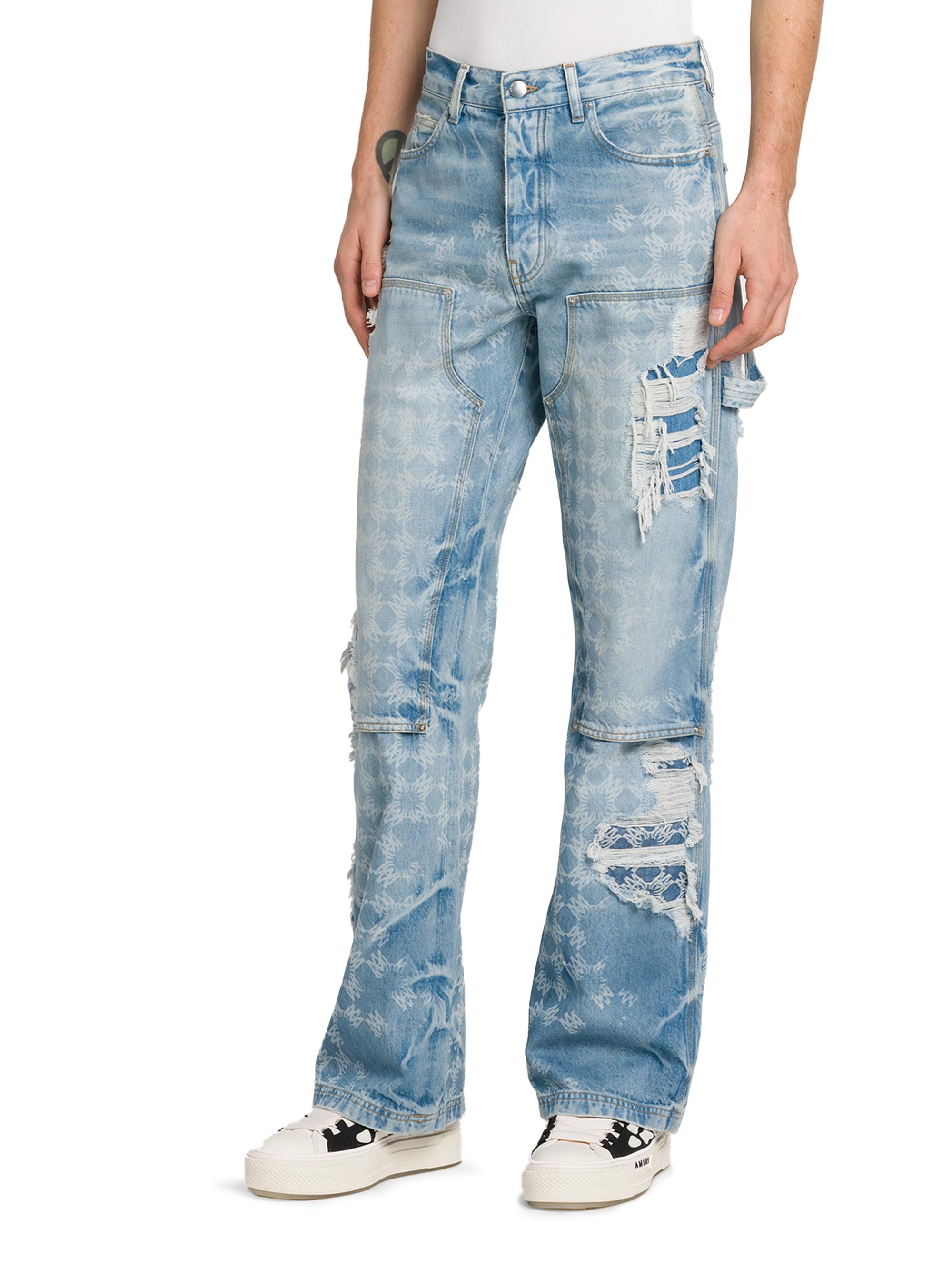 Amiri Bleach Bandana Carpenter Jeans | Saks Fifth Avenue