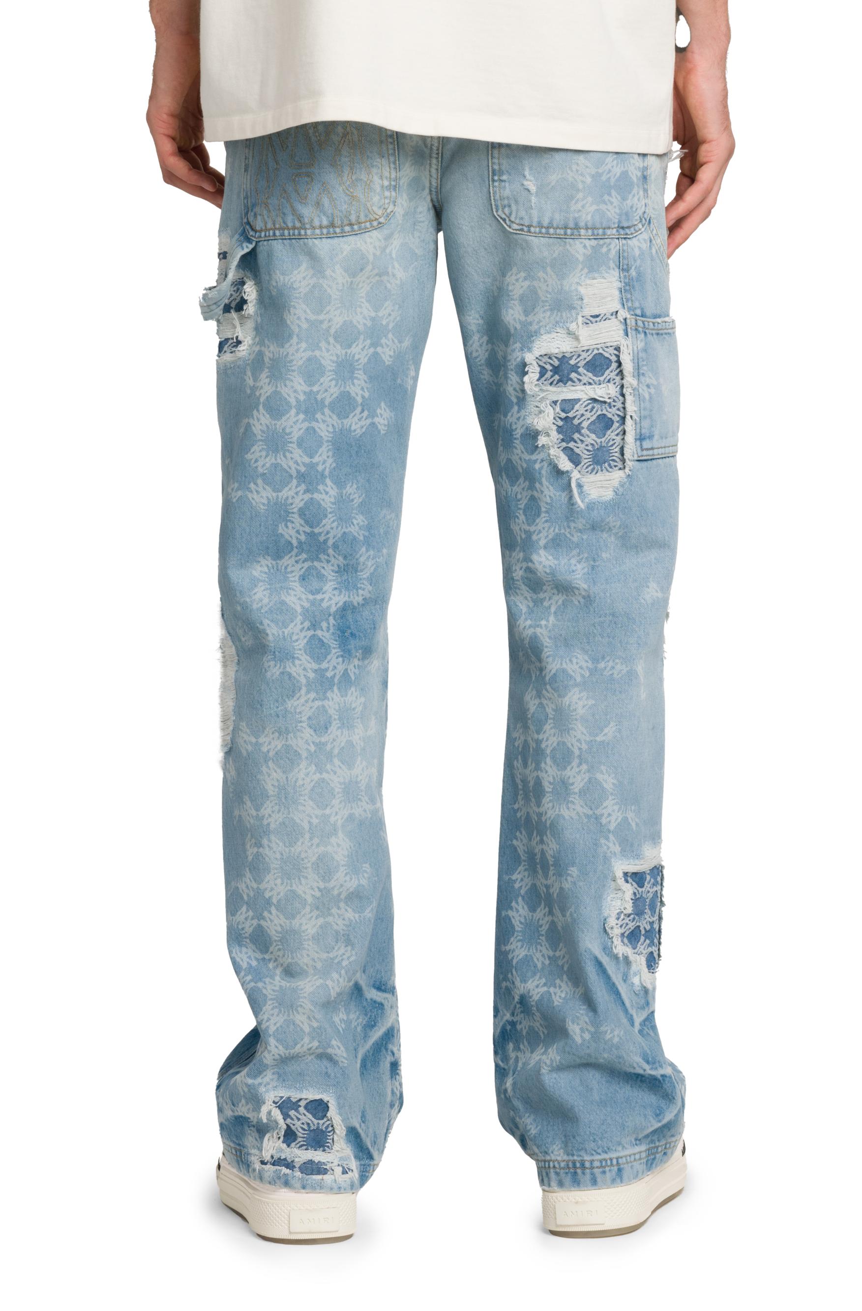 Amiri Bleach Bandana Carpenter Jeans | Saks Fifth Avenue
