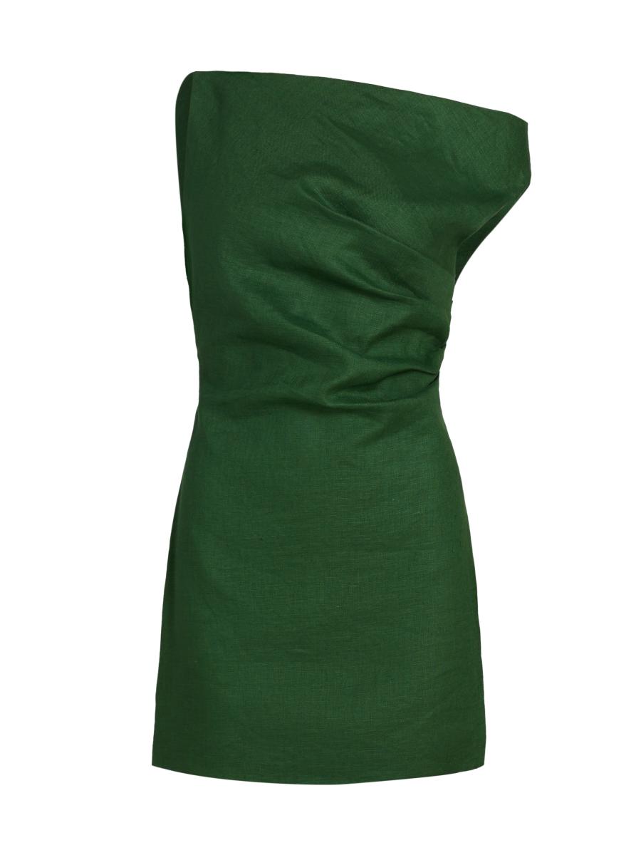 torn by ronny kobo linen valerie mini dress Torn By Ronny Kobo Women's Valerie Dress