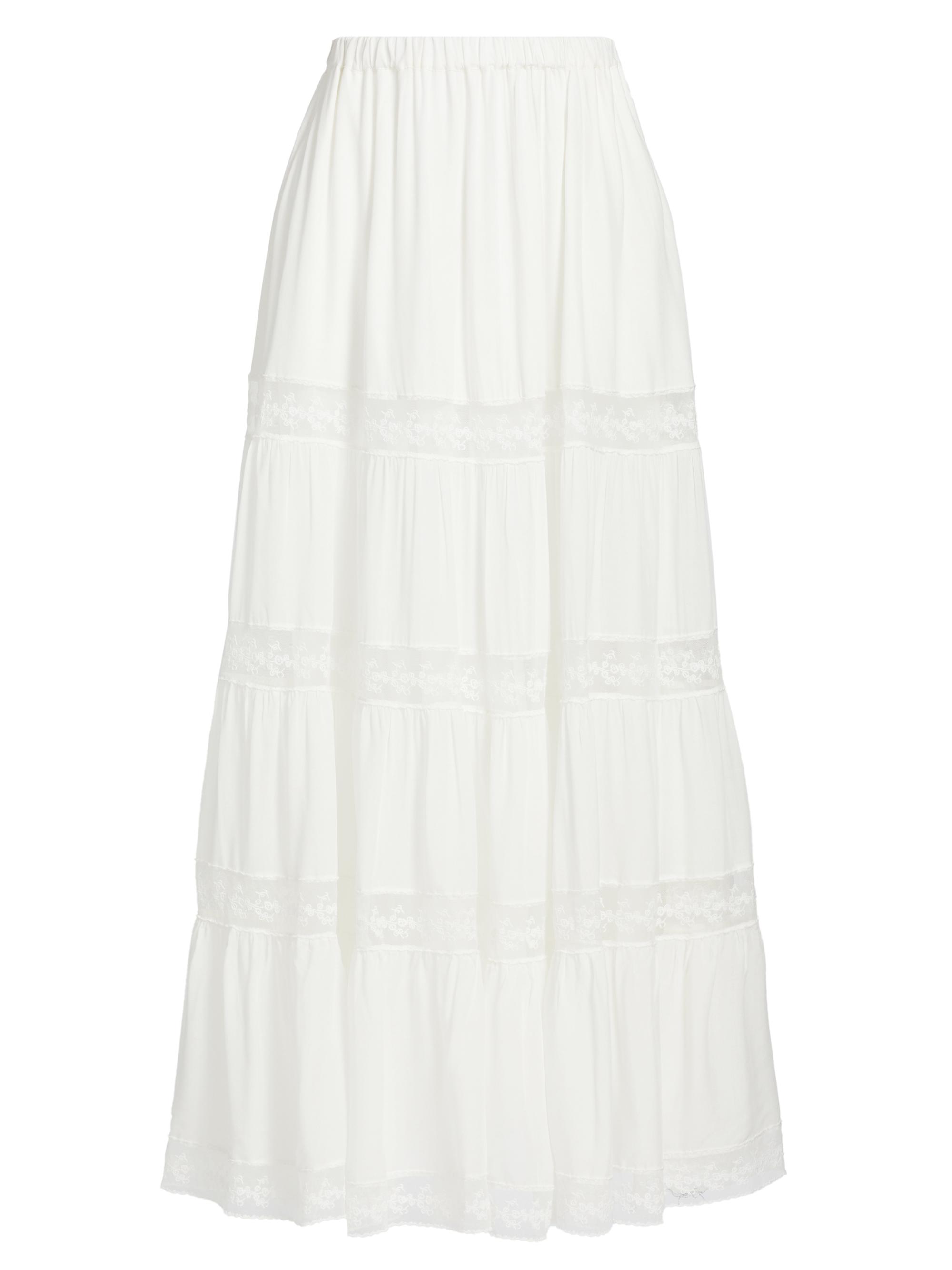 Ronny Kobo Women's Garda Tiered Maxi Skirt -