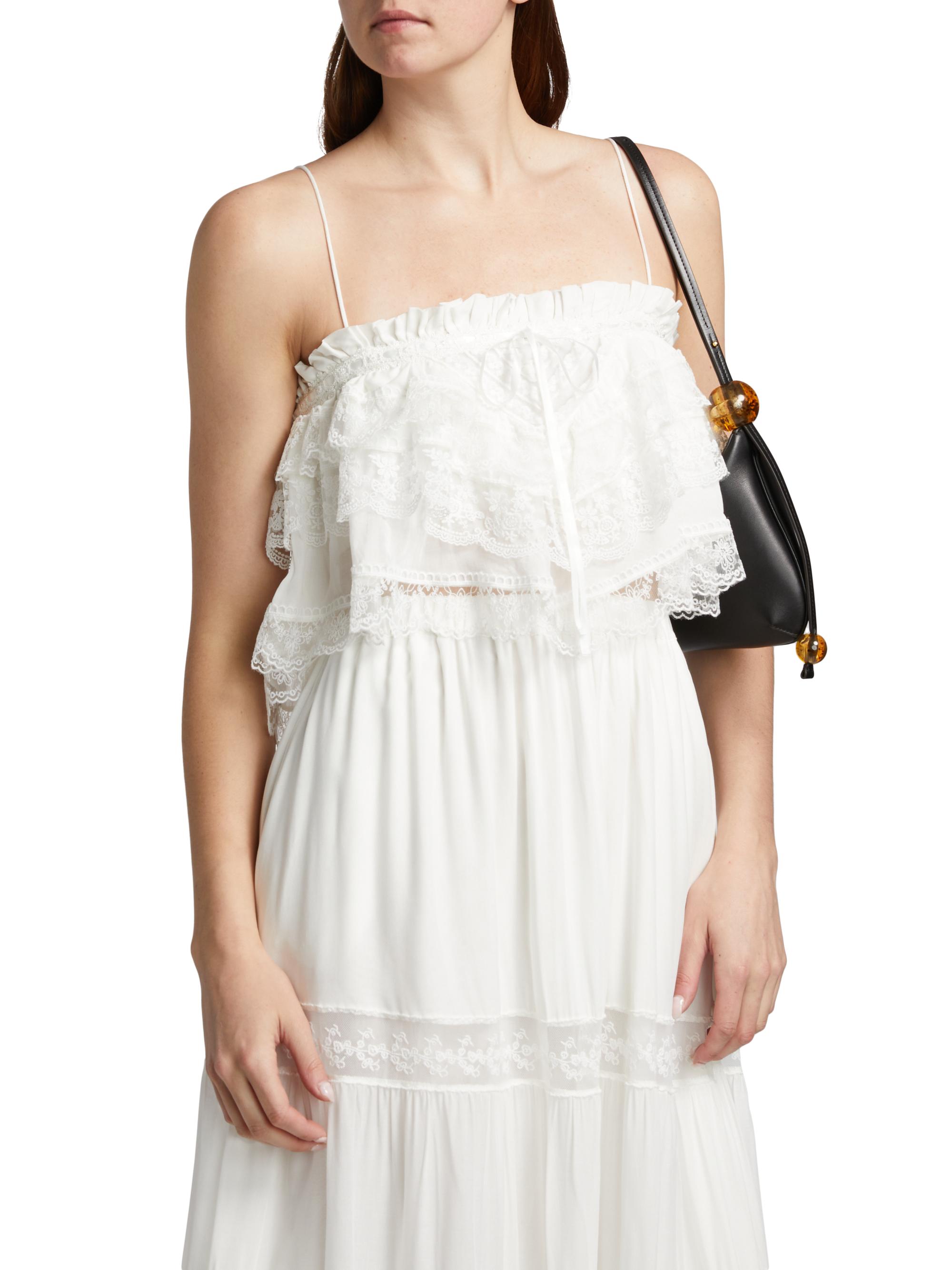 ロビンソン★【LA CABANE DE STELLA 】レースチュニック Ronny Kobo Stella One-Shoulder Mini Dress | Anthropologie