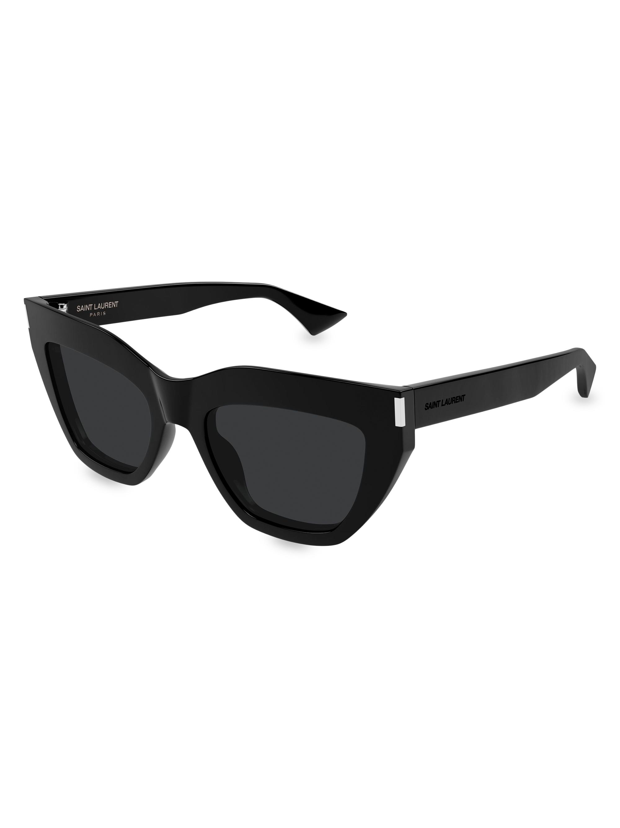 Saint Laurent 55MM Rectangular Sunglasses | Saks Fifth Avenue