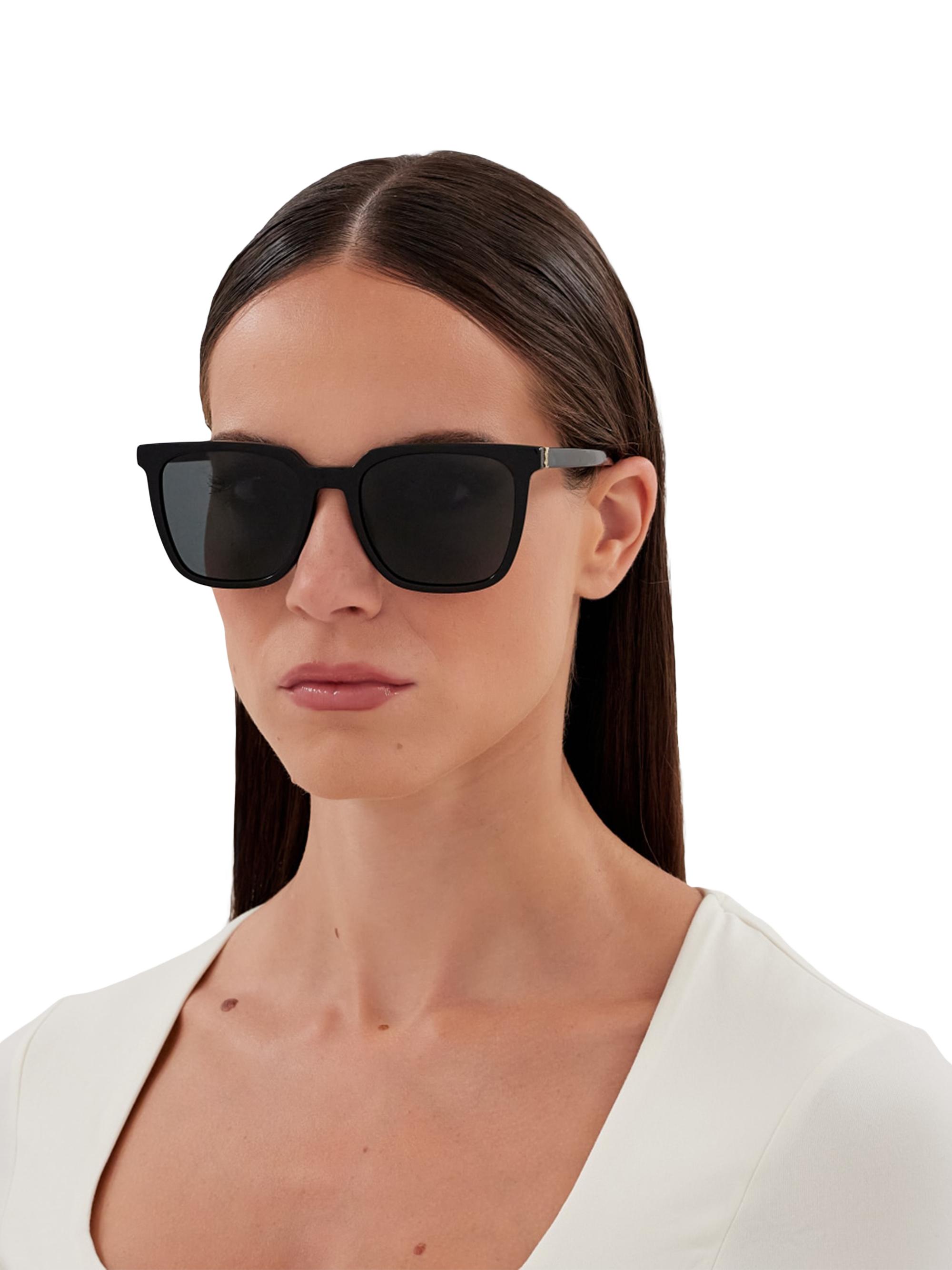 Saint Laurent Cassandre ​Monogram 54MM Square Sunglasses | Saks