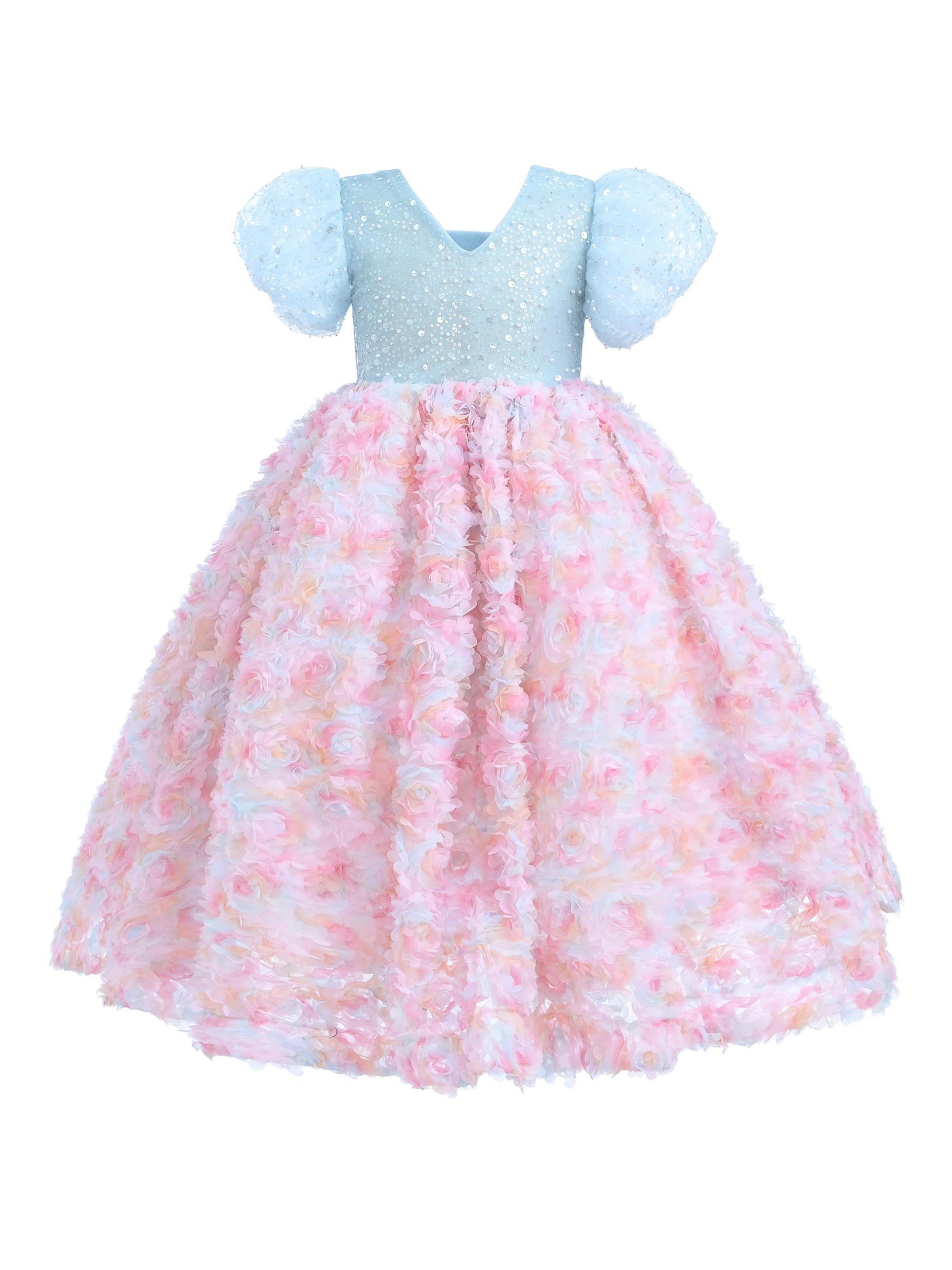 Mimi Tutu Little Girl's & Girl's Latona Dress - Blue