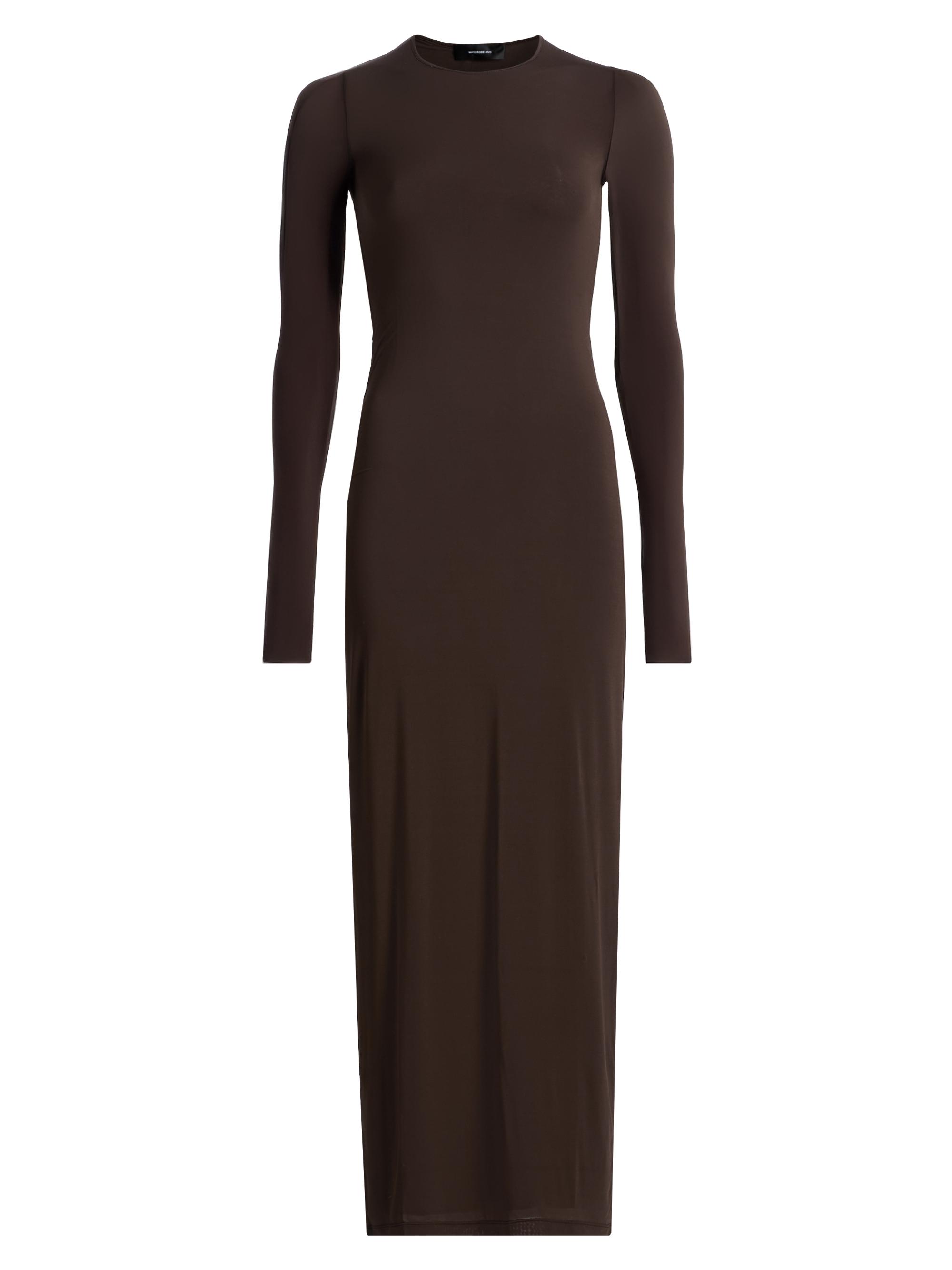 WARDROBE.NYC Women's RHW Mock-TurtleNeck Maxi Dress - Black - Size Medium