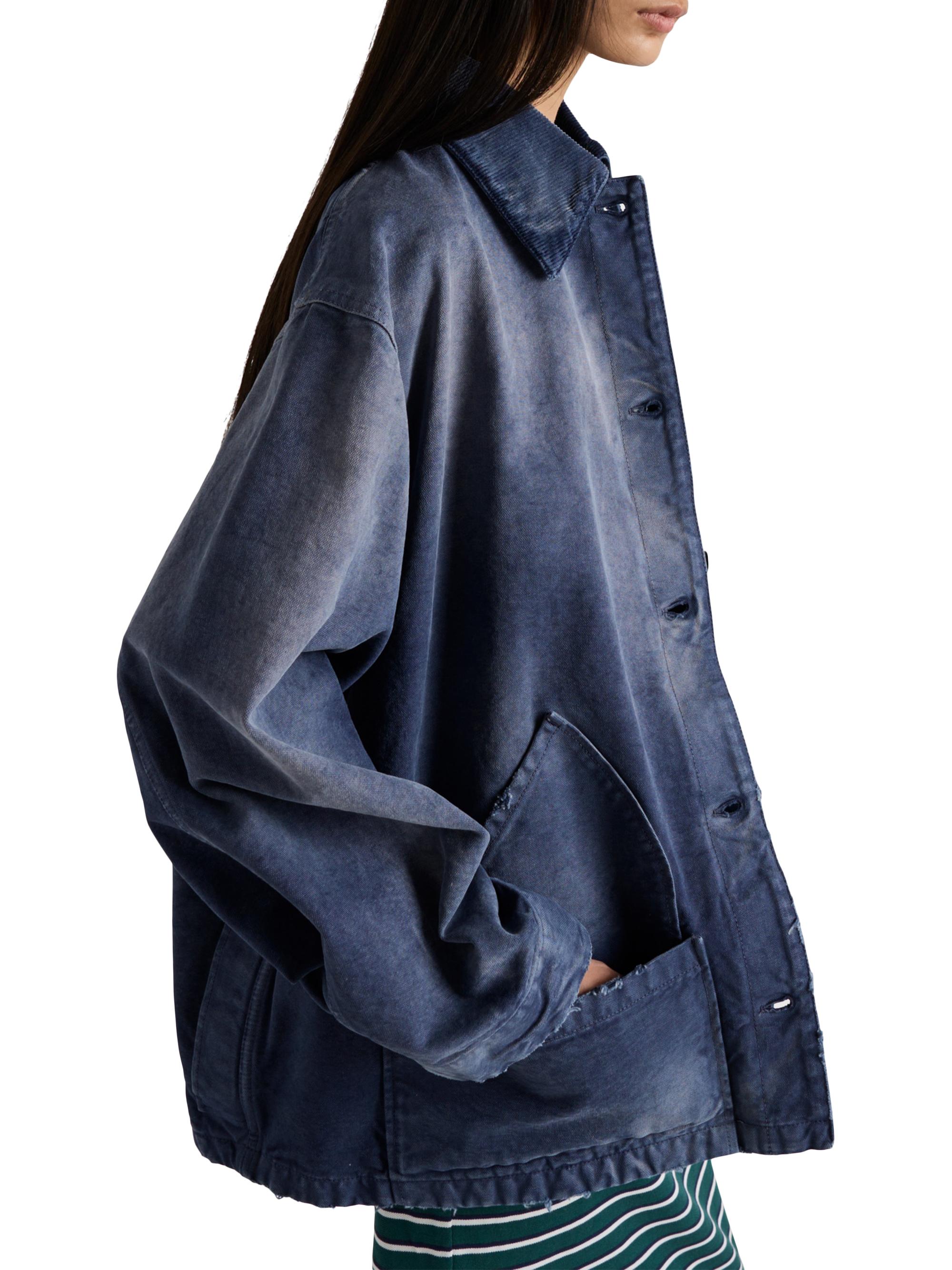 Prada Canvas Trucker Jacket | Saks Fifth Avenue