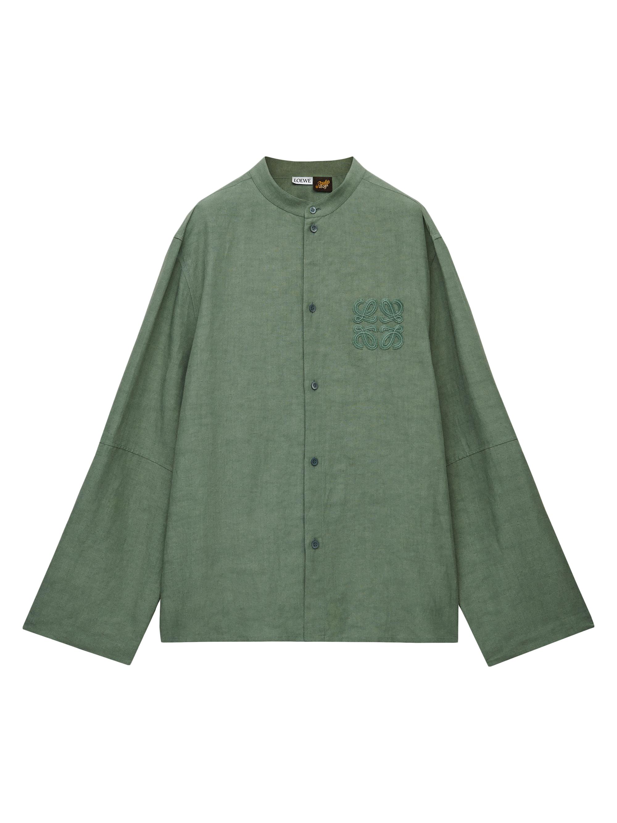 LOEWE シャツ 40 LOEWE Embellished Cotton Long-Sleeve Shirt | Saks