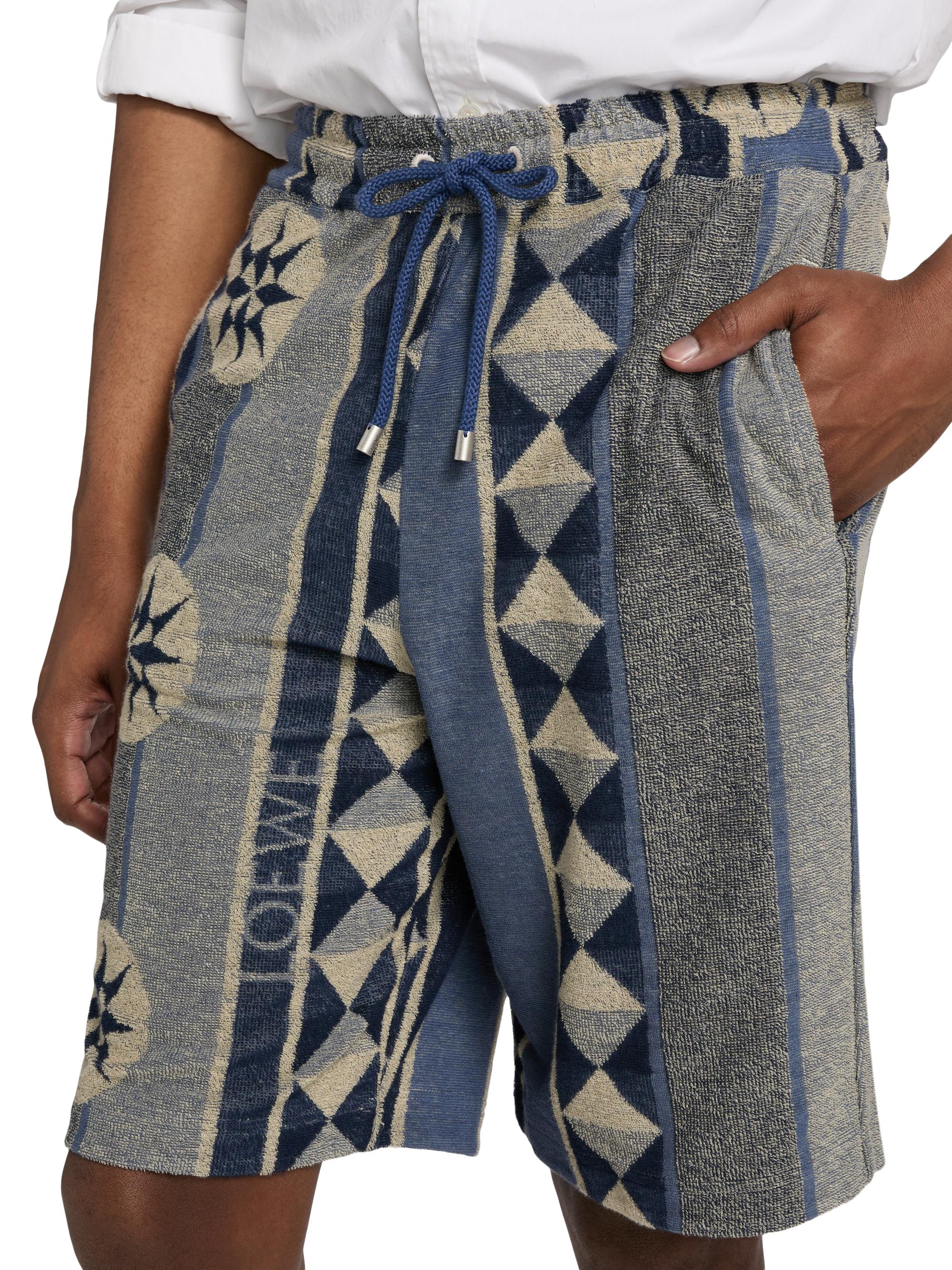 LOEWE LOEWE x Paula's Ibiza Jacquard Terry Cotton Shorts | Saks