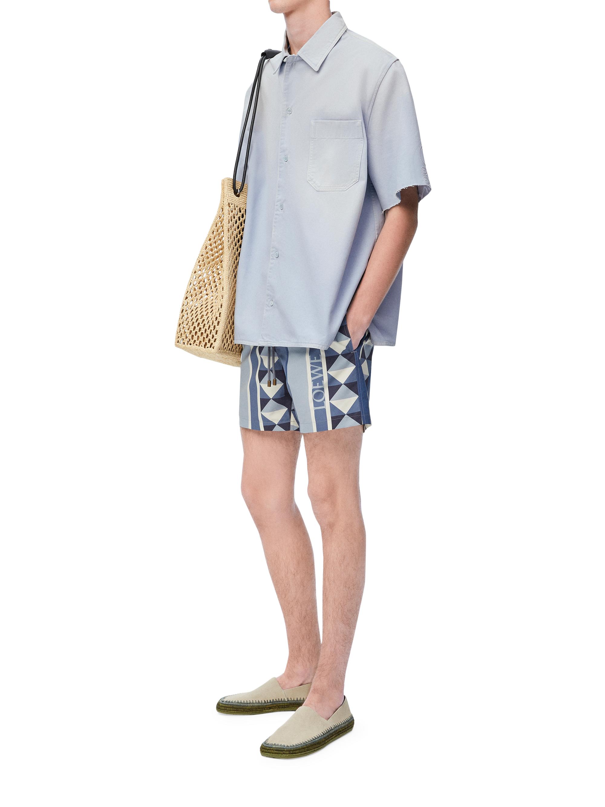 LOEWE LOEWE x Paula's Ibiza Monogram Short-Sleeve Shirt | Saks