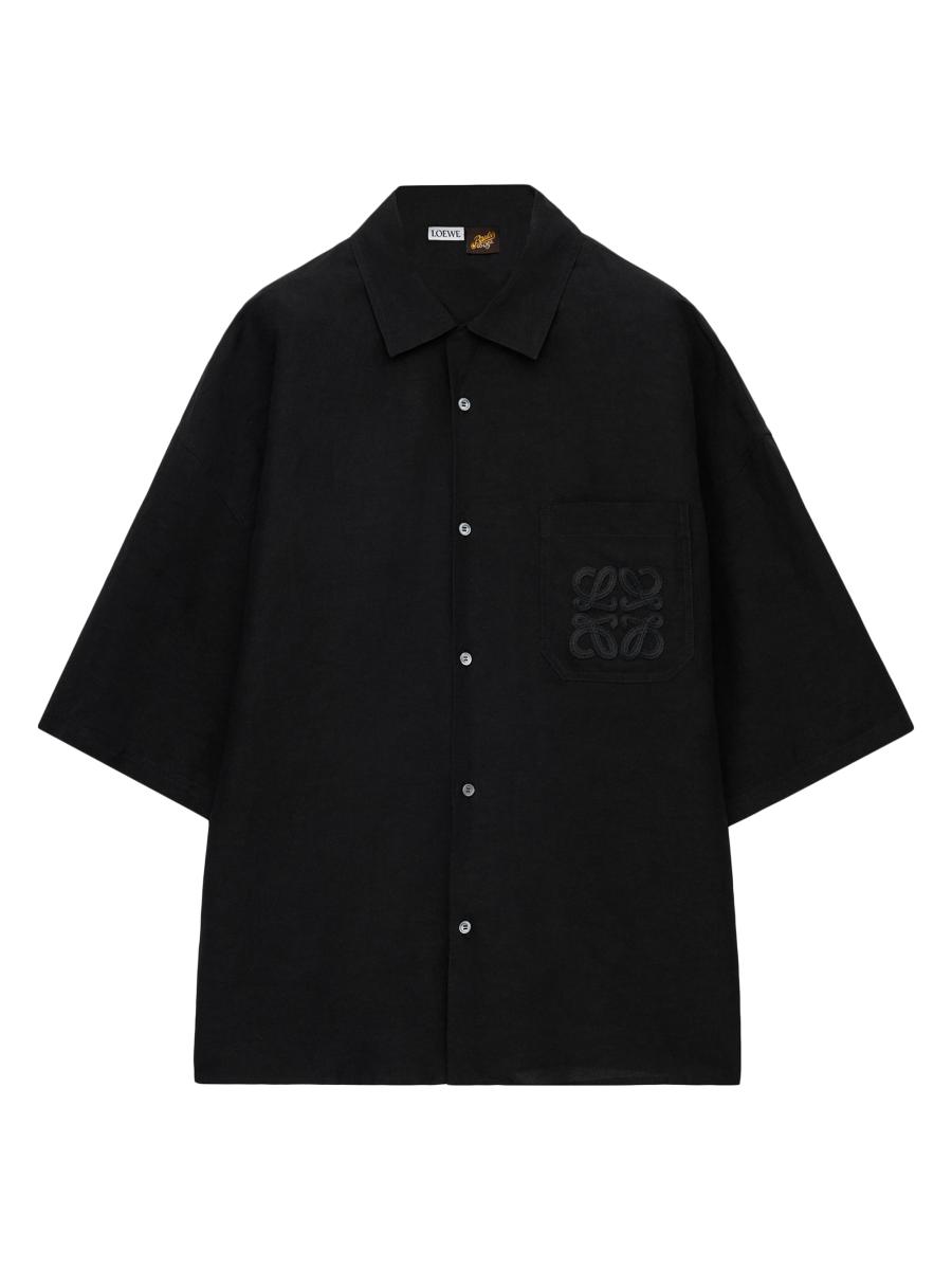 LOEWE LOEWE x Paula's Ibiza Monogram Short-Sleeve Shirt | Saks