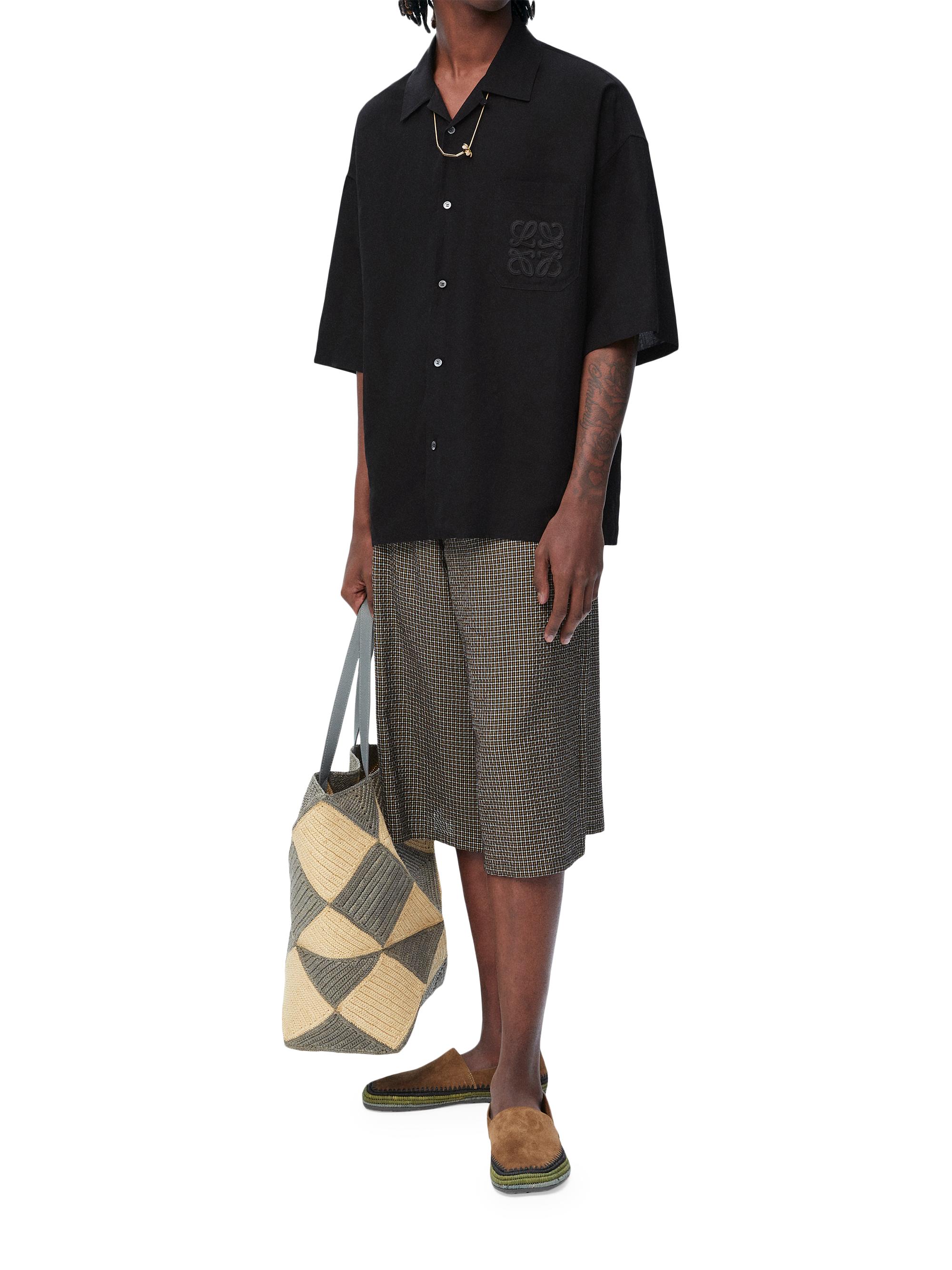 LOEWE LOEWE x Paula's Ibiza Monogram Short-Sleeve Shirt | Saks