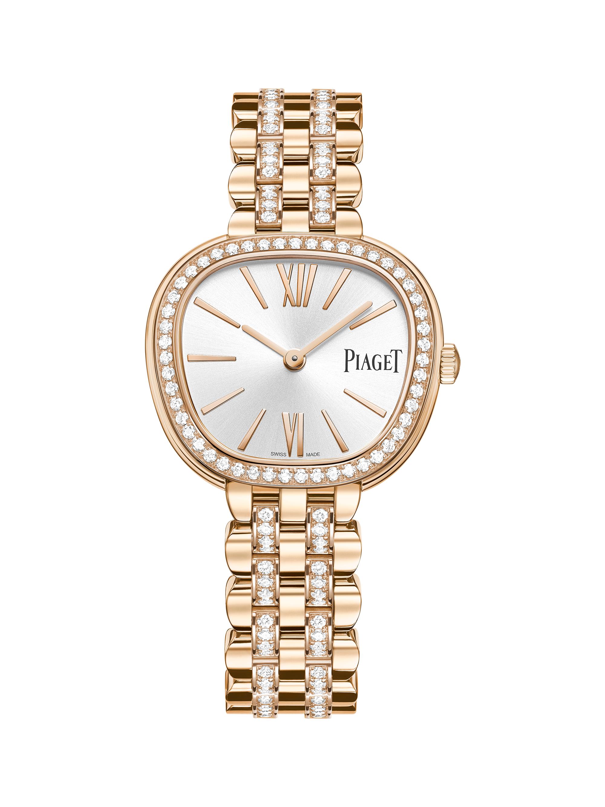 Piaget Women's Sixtie 18K Rose Gold & 2.33 TCW Diamond Bracelet Watch/29MM - Gold