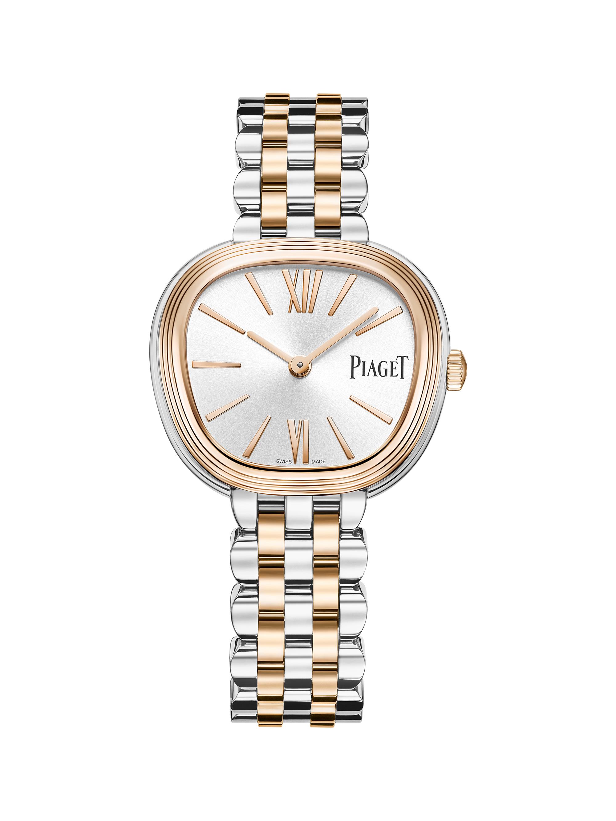 Piaget Women's Sixtie 18K Rose Gold & Stainless Steel Watch/29MM