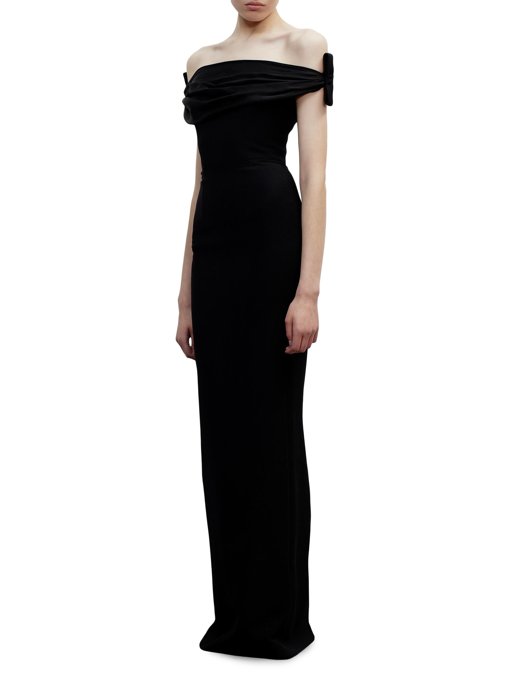 The New Arrivals Ilkyaz Ozel Livia Off-The-Shoulder Gown | Saks