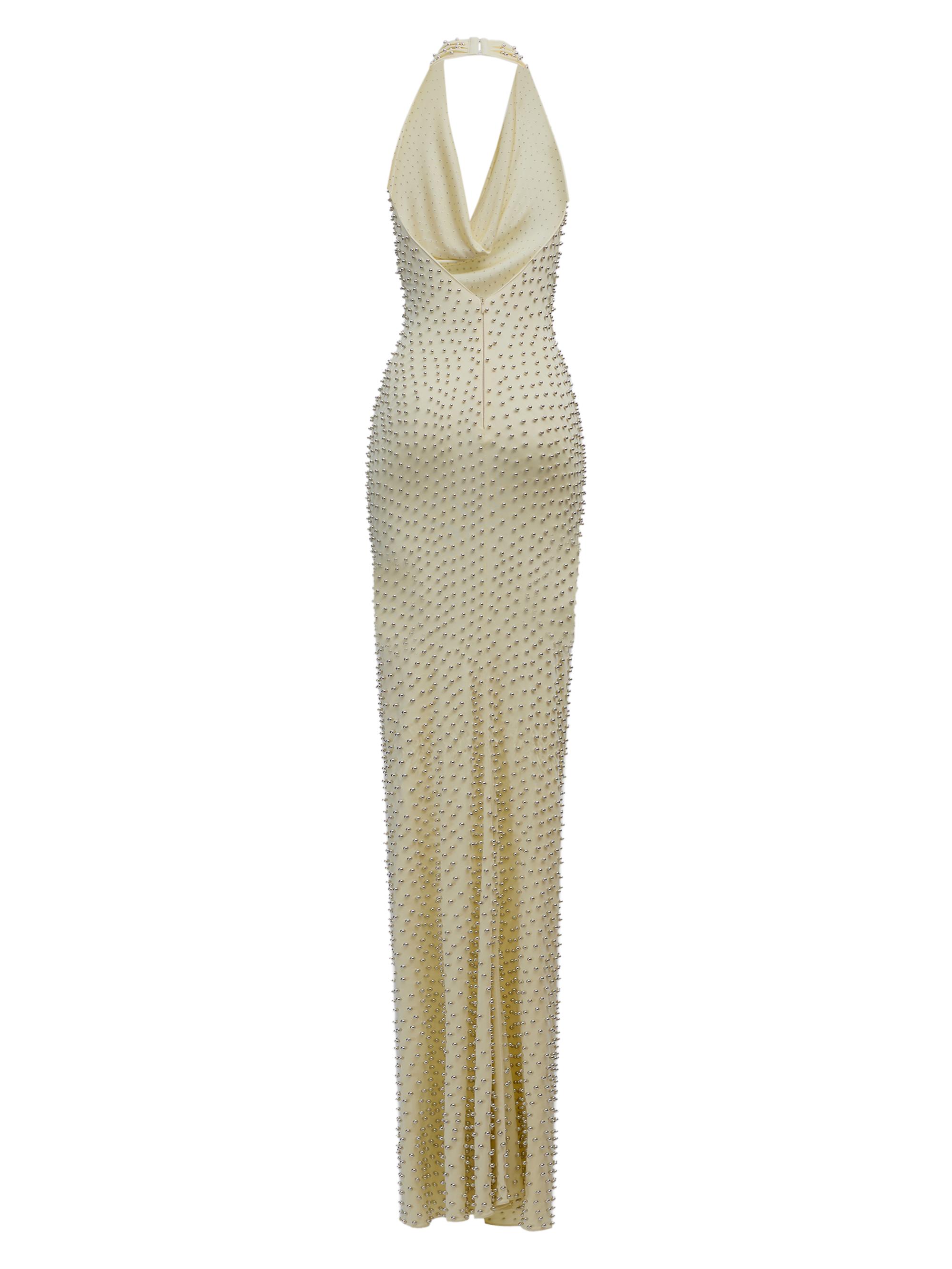 The New Arrivals Ilkyaz Ozel Agel Cowlneck Gown | Saks Fifth Avenue