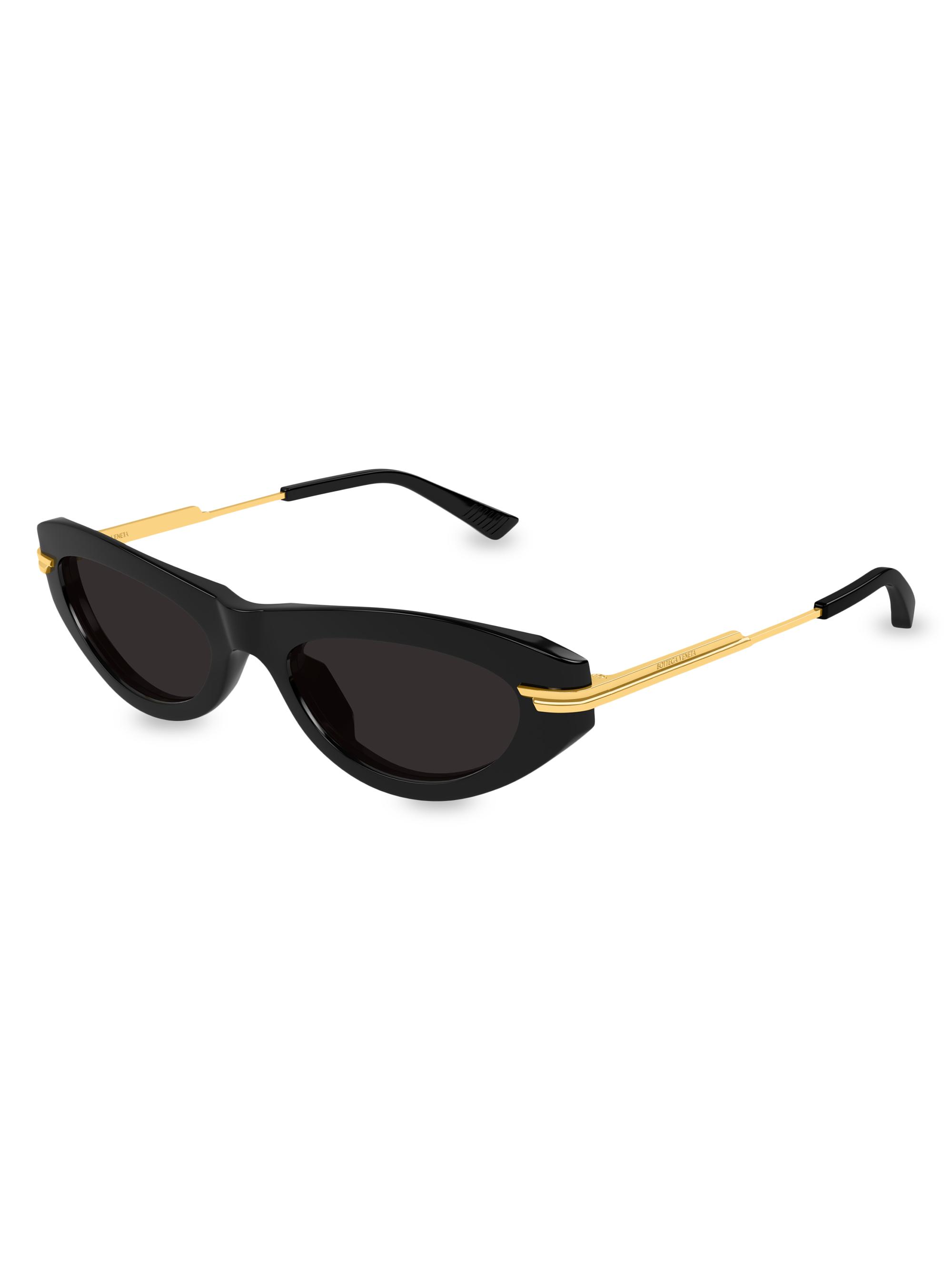 Bottega Veneta Combi 53MM Oval Sunglasses | Saks Fifth Avenue