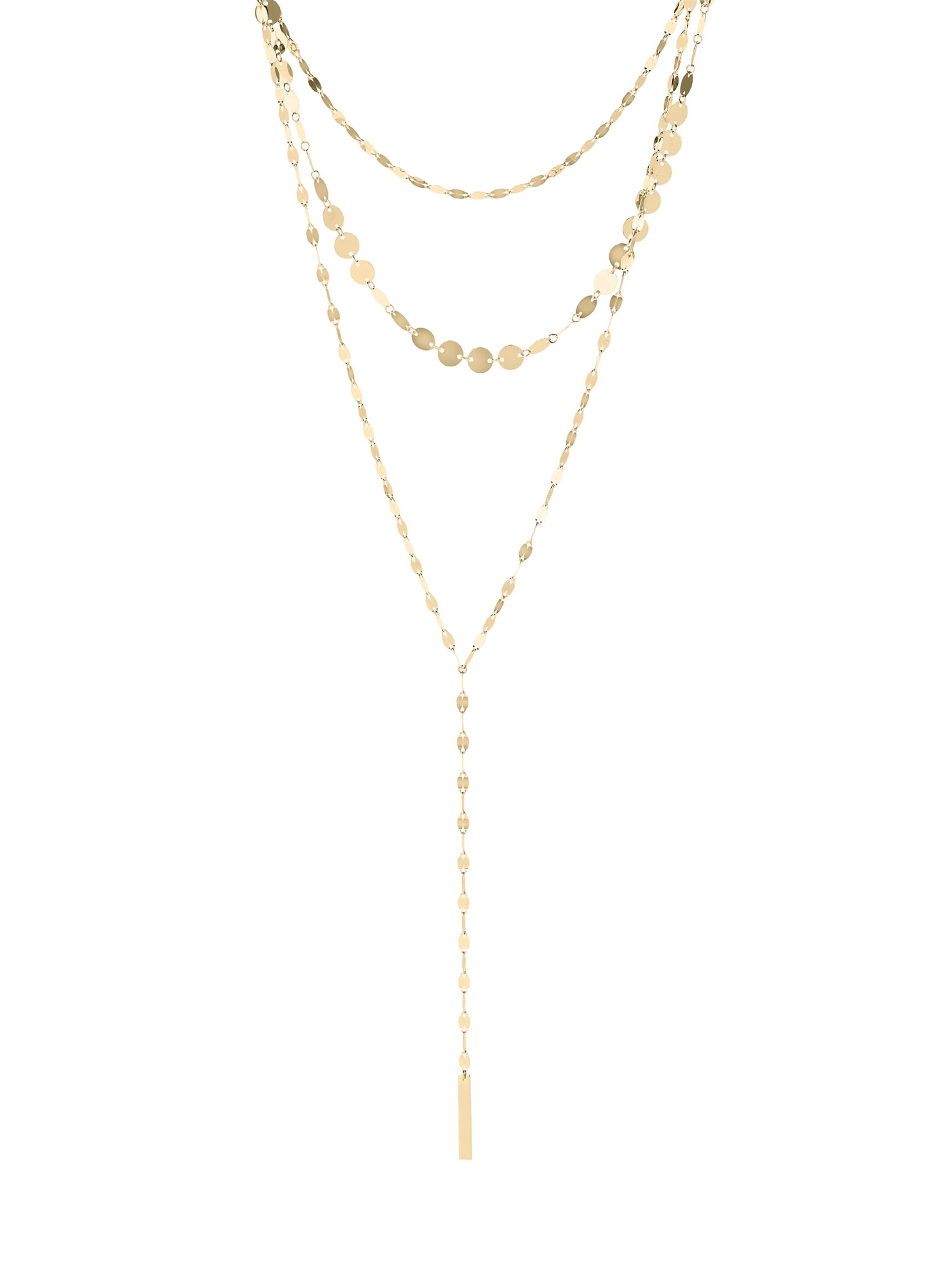 Lana Women's Mega Blake Remix 14K Yellow Gold Lariat Chain Necklace - Yellow Gold