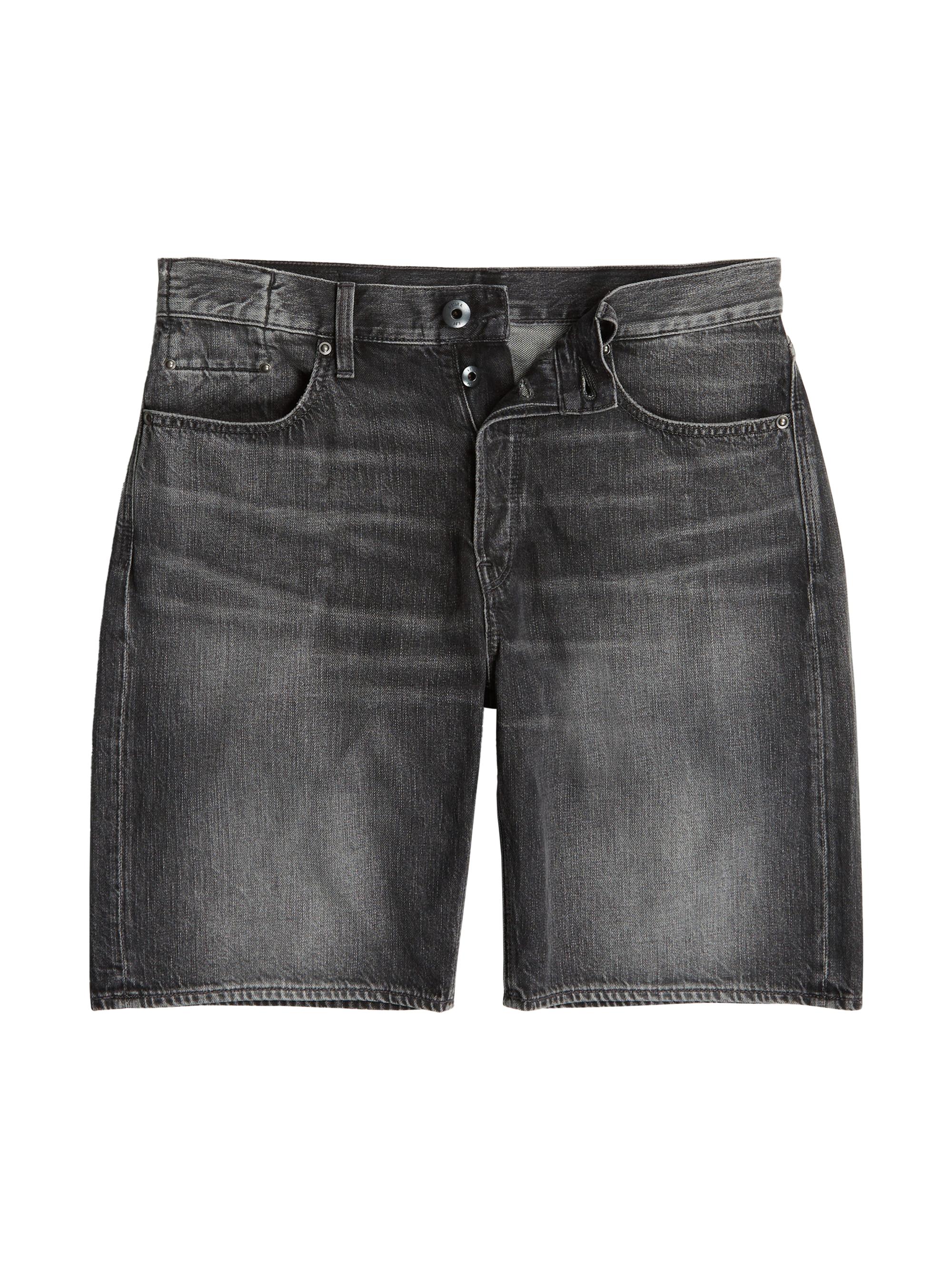 G-Star Men's Dakota Washed Denim Mid-Rise Shorts - Faded Scoria Grey