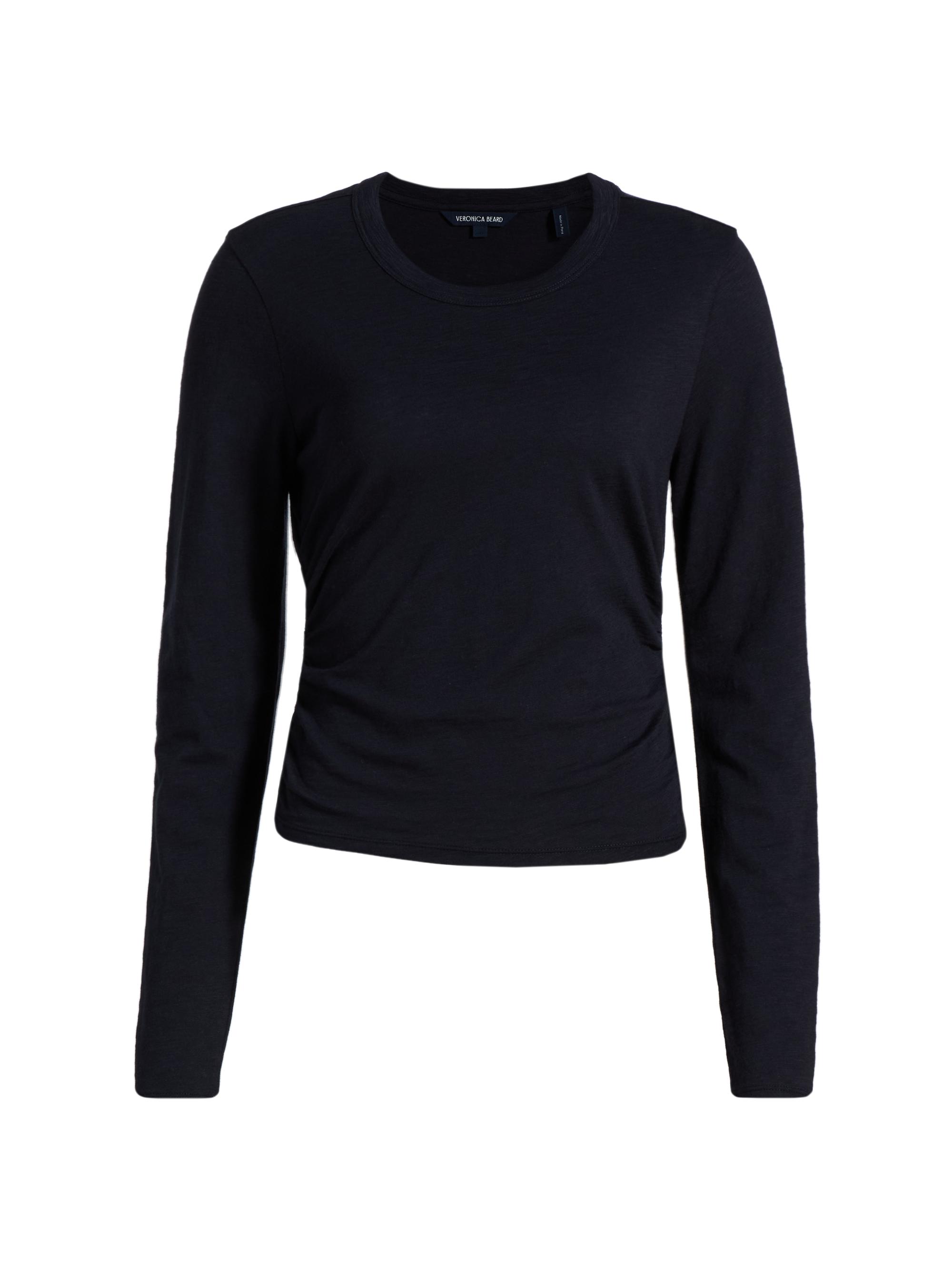 Veronica Beard Neita Crewneck Long-Sleeve Top | Saks Fifth Avenue