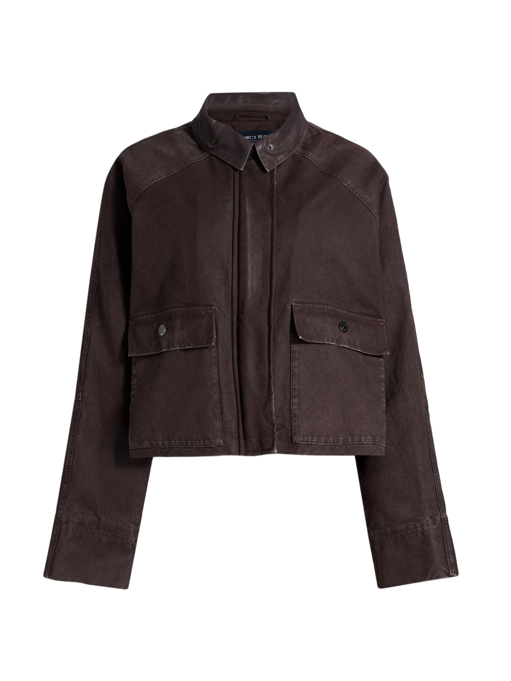 Veronica Beard Women's Arlo Cotton Barn Jacket - Dark Umber
