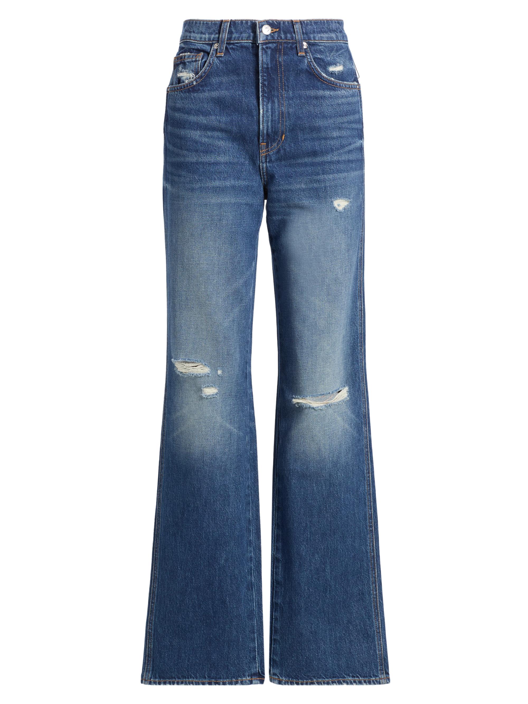 Veronica Beard Women's Dylan High-Rise Straight-Leg Jeans - City Lights