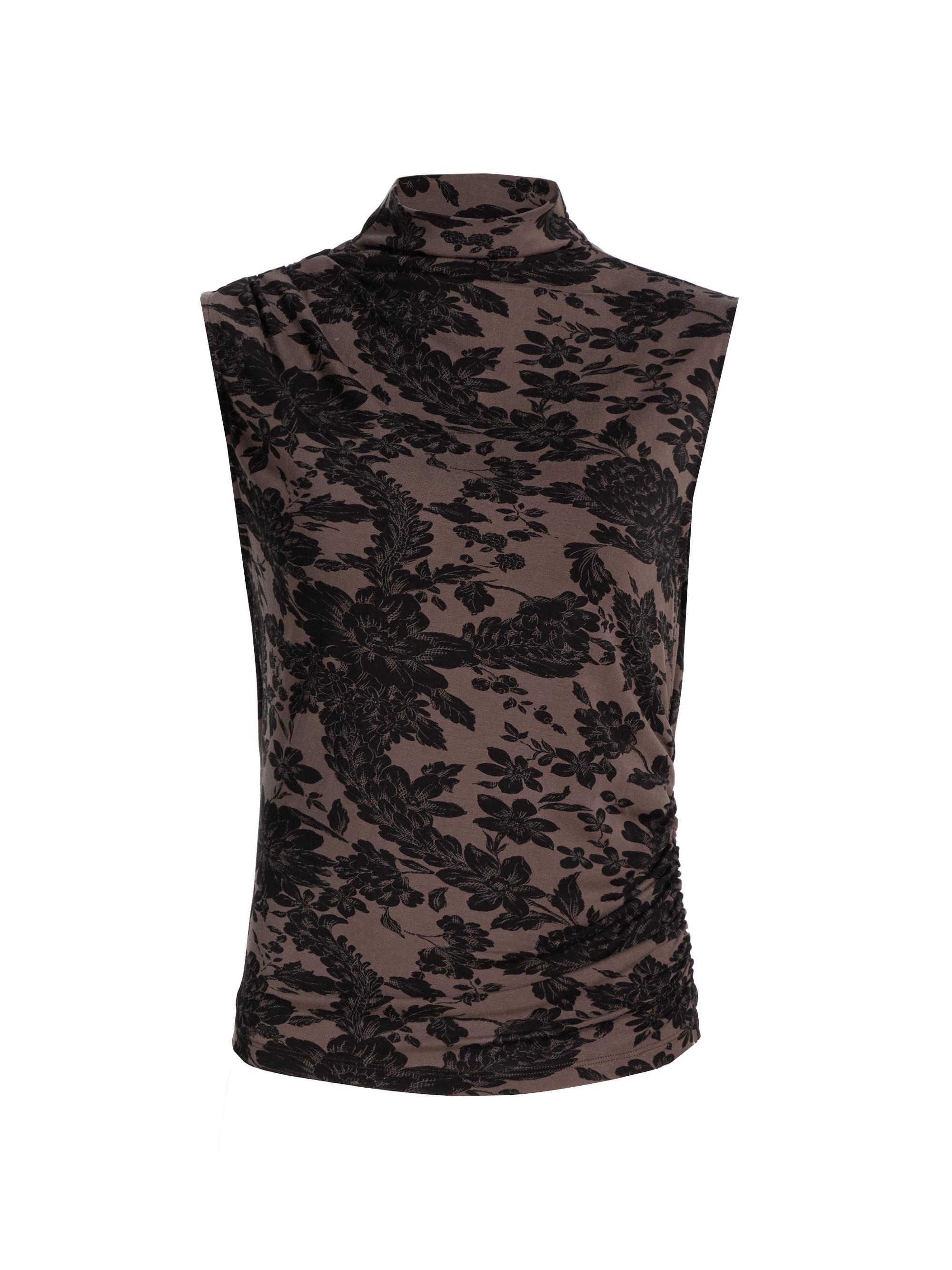 Veronica Beard Mylie Sleeveless Floral Top | Saks Fifth Avenue