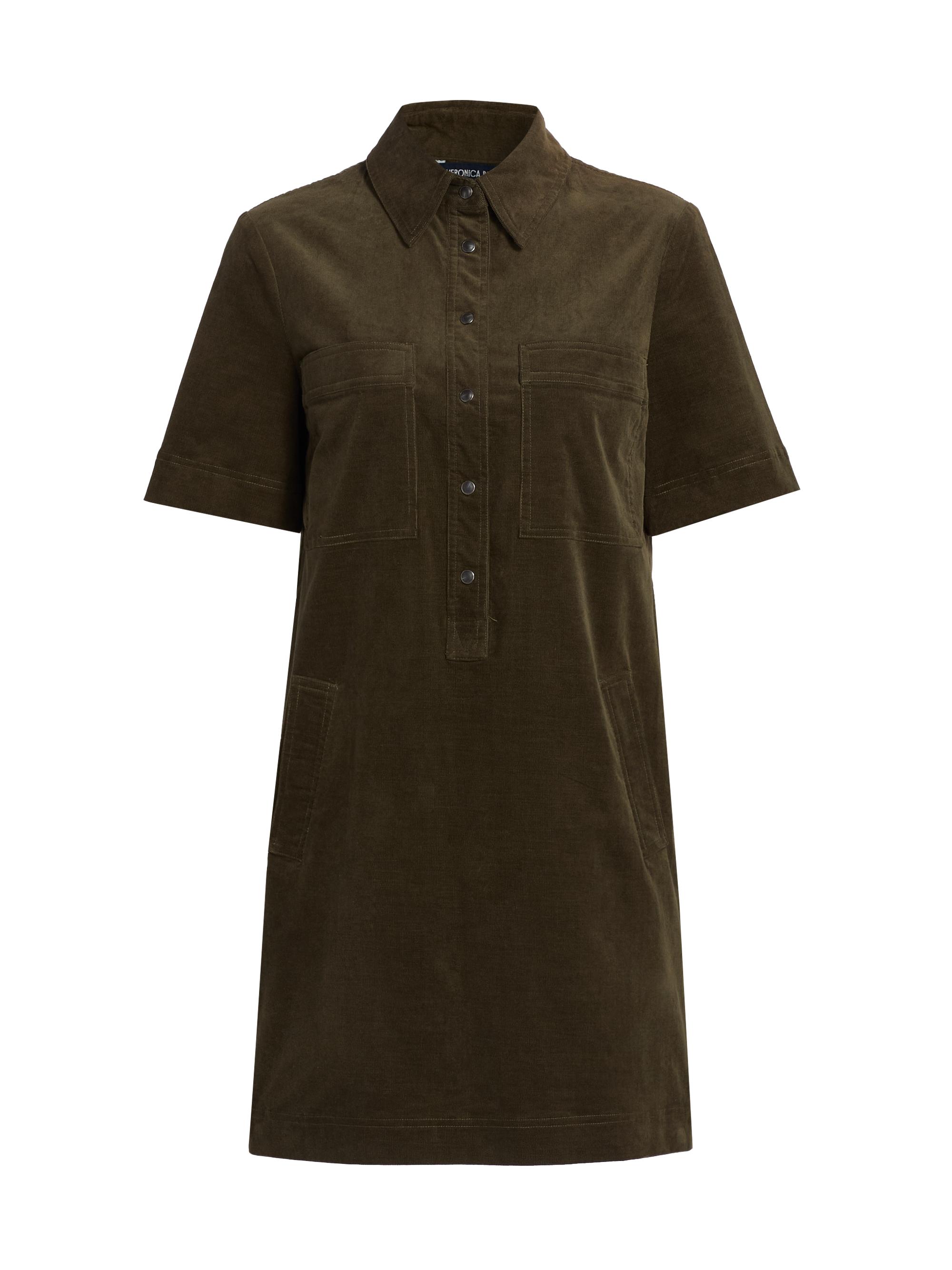 Veronica Beard Women's Koulis Stretch Cotton Minidress - Cypress