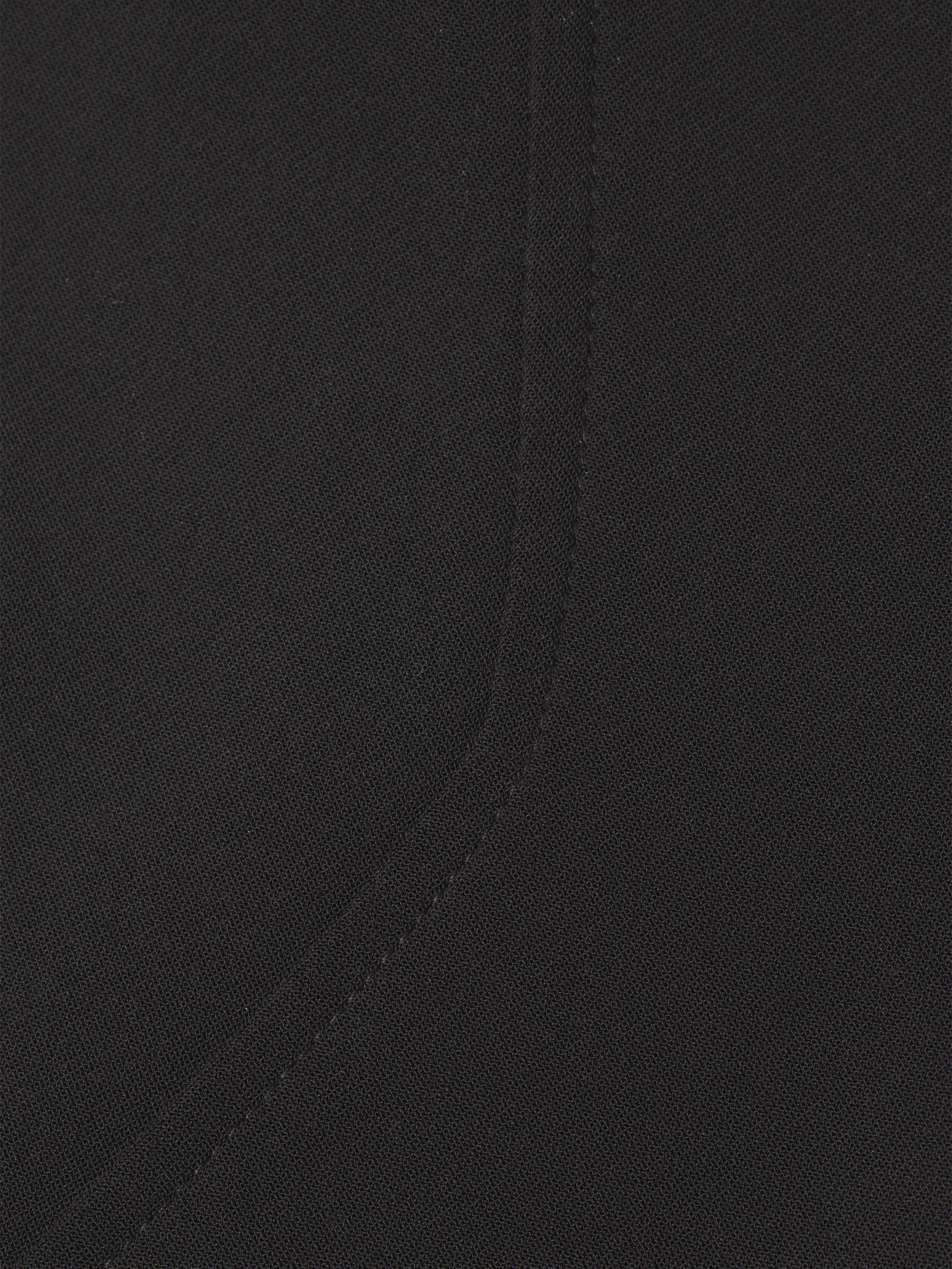 Black Halo Women's Kenna Stretch-Crepe Micro-Minidress - Black | Thumbnail 6
