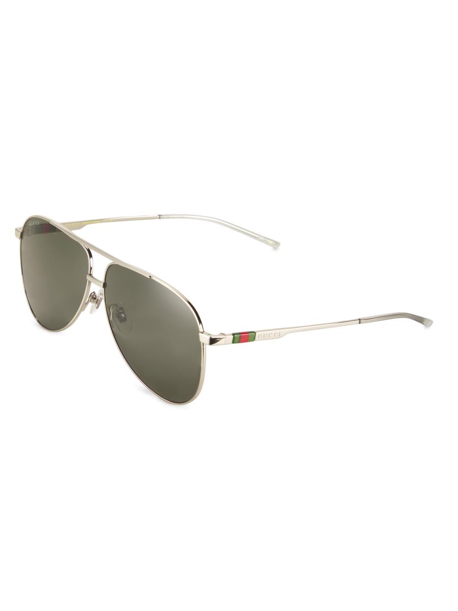 Gucci GG167S 62MM Navigator Sunglasses | Saks Fifth Avenue