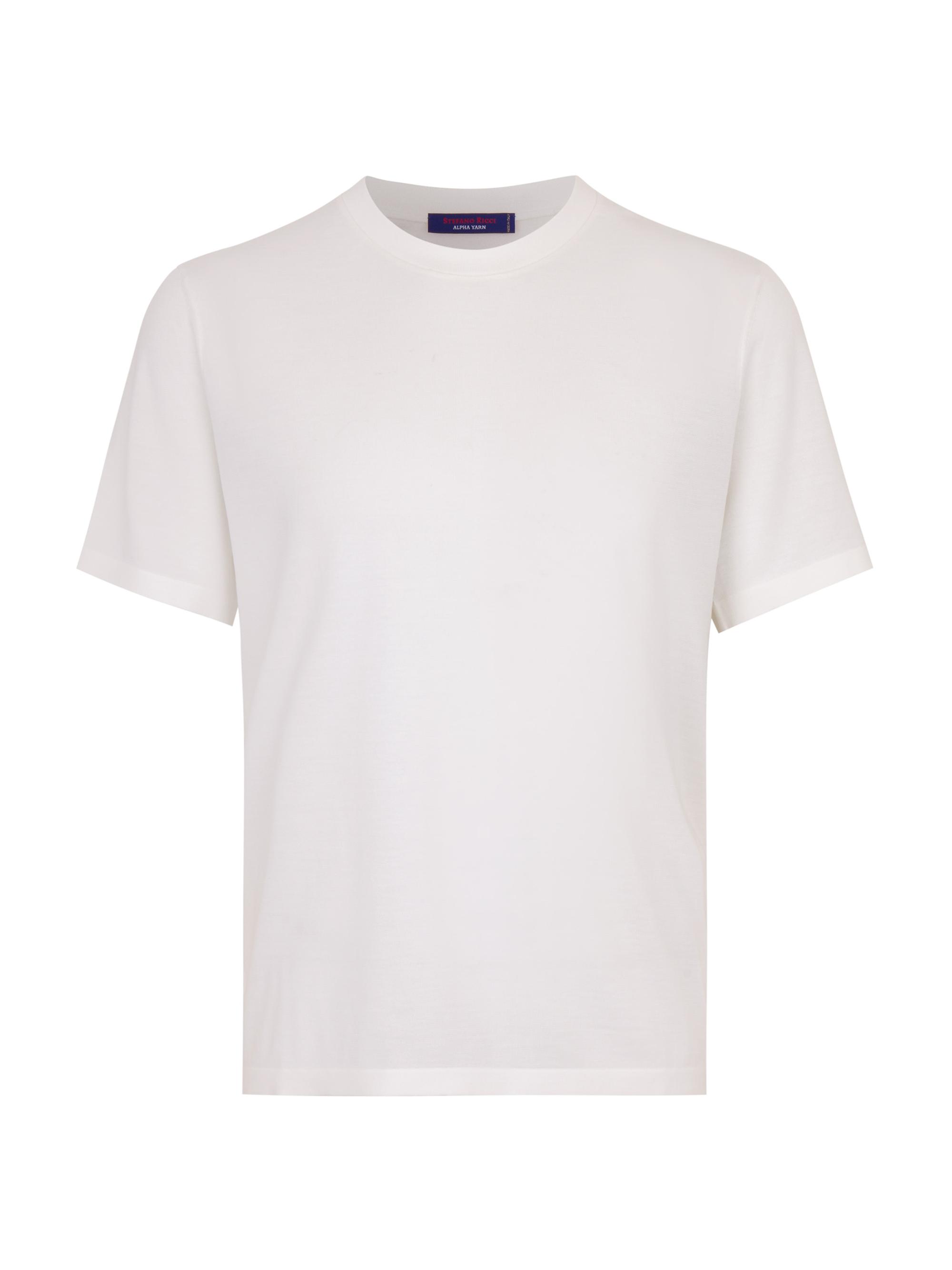 Stefano Ricci Men's Crewneck Sweater - White