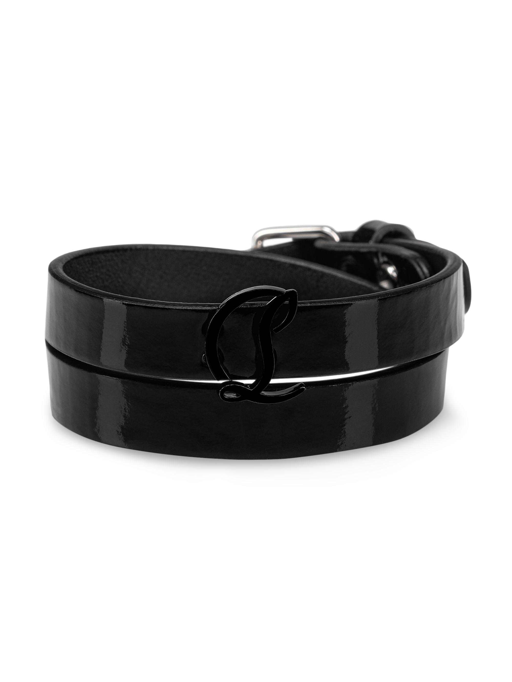 Christian Louboutin Women's CL Logo Bracelet - Black