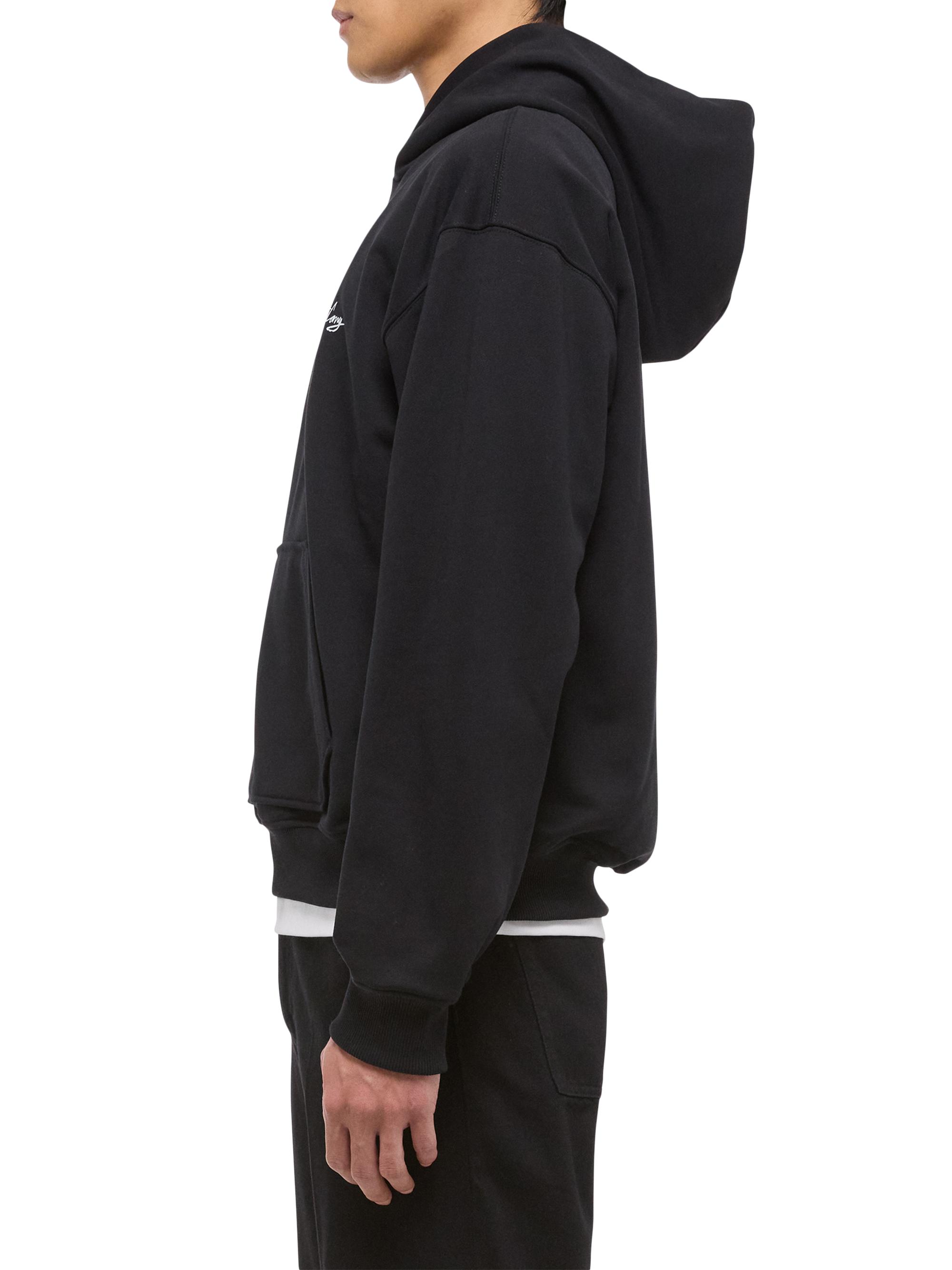 Helmut Lang Sketch Compact Cotton Hoodie | Saks Fifth Avenue