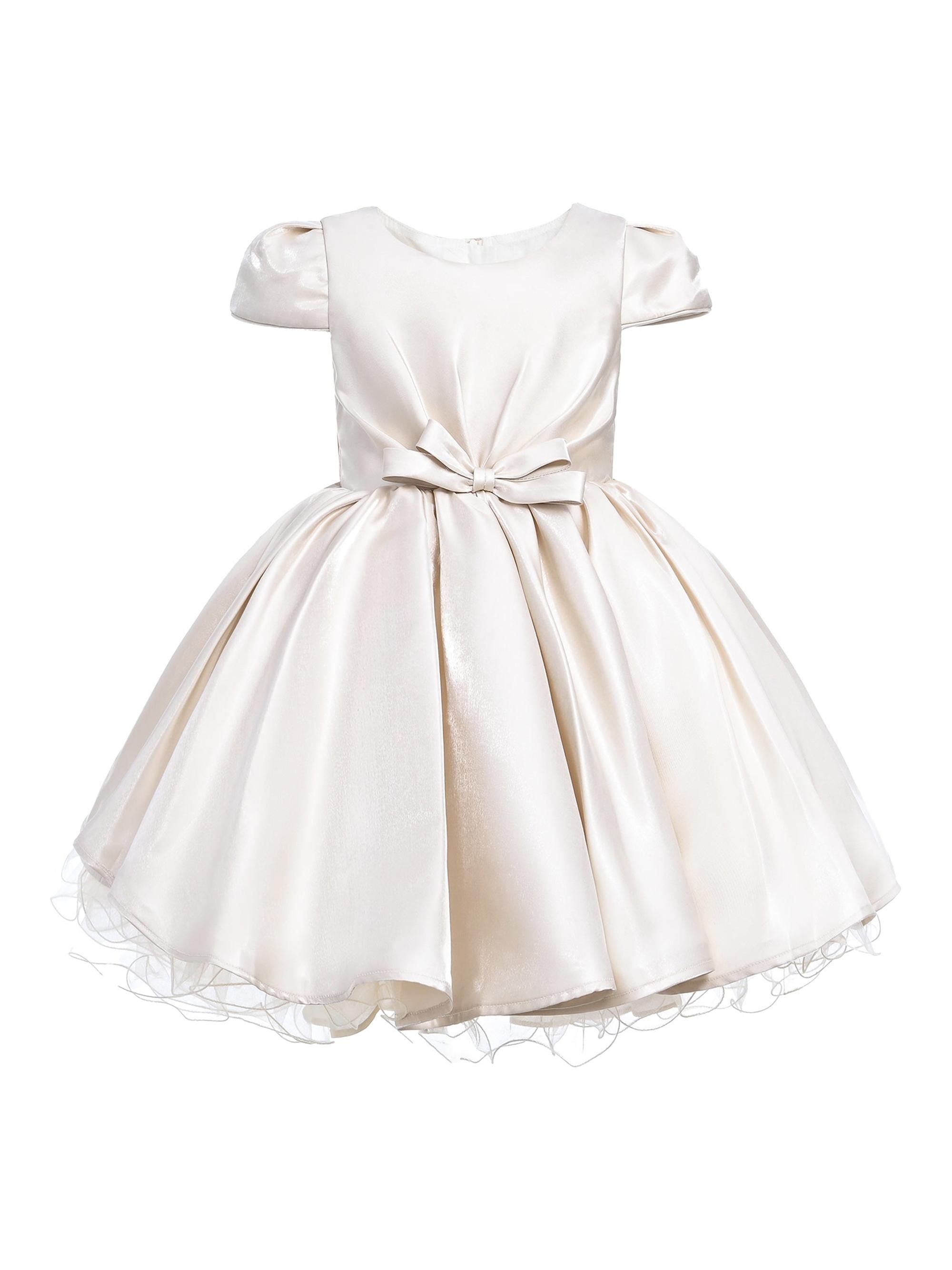 Tulleen Little Girl's & Girl's Solera Dress - Champagne