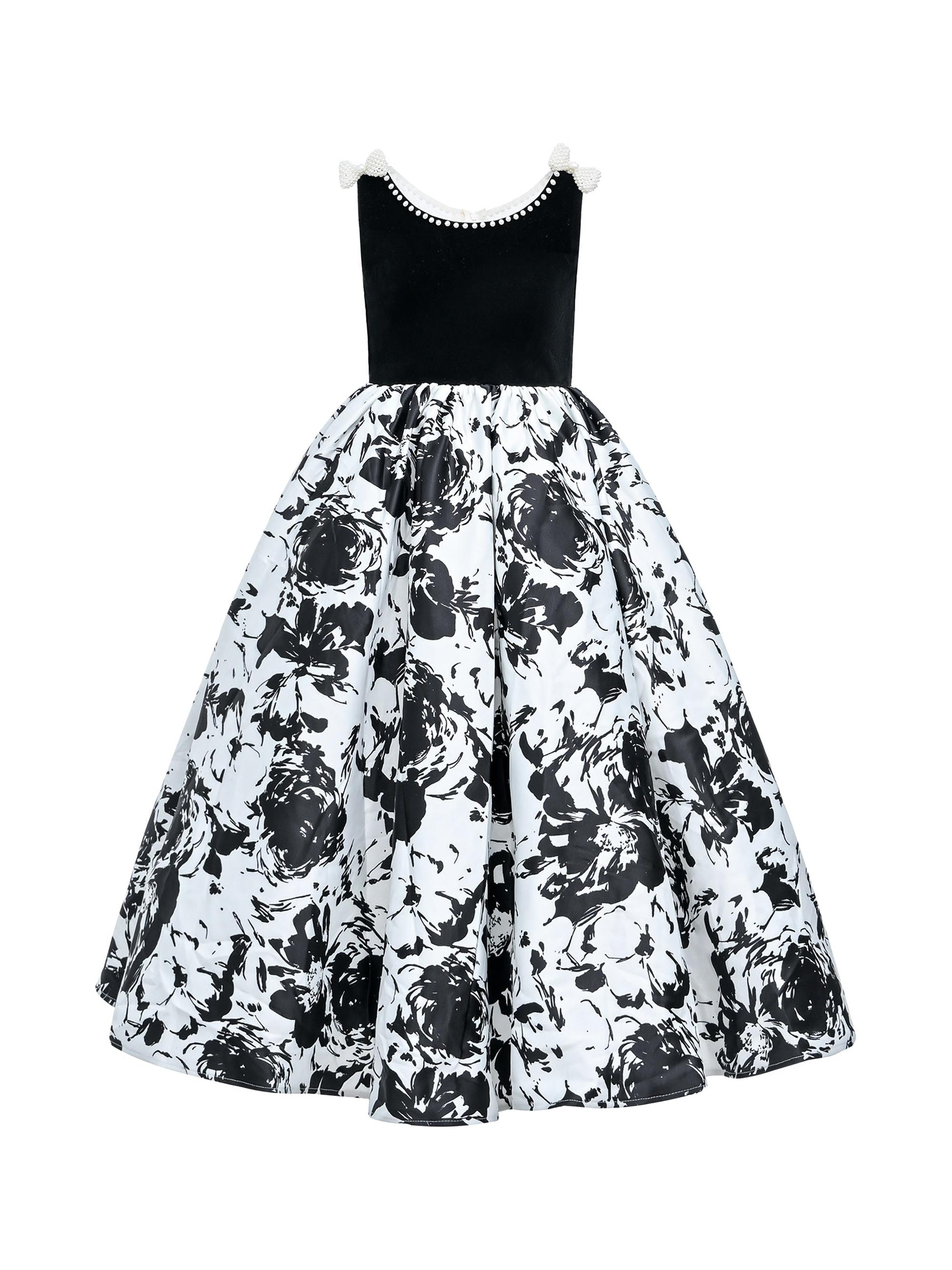 Tulleen Little Girl's & Girl's Dalmeny Dress - Black