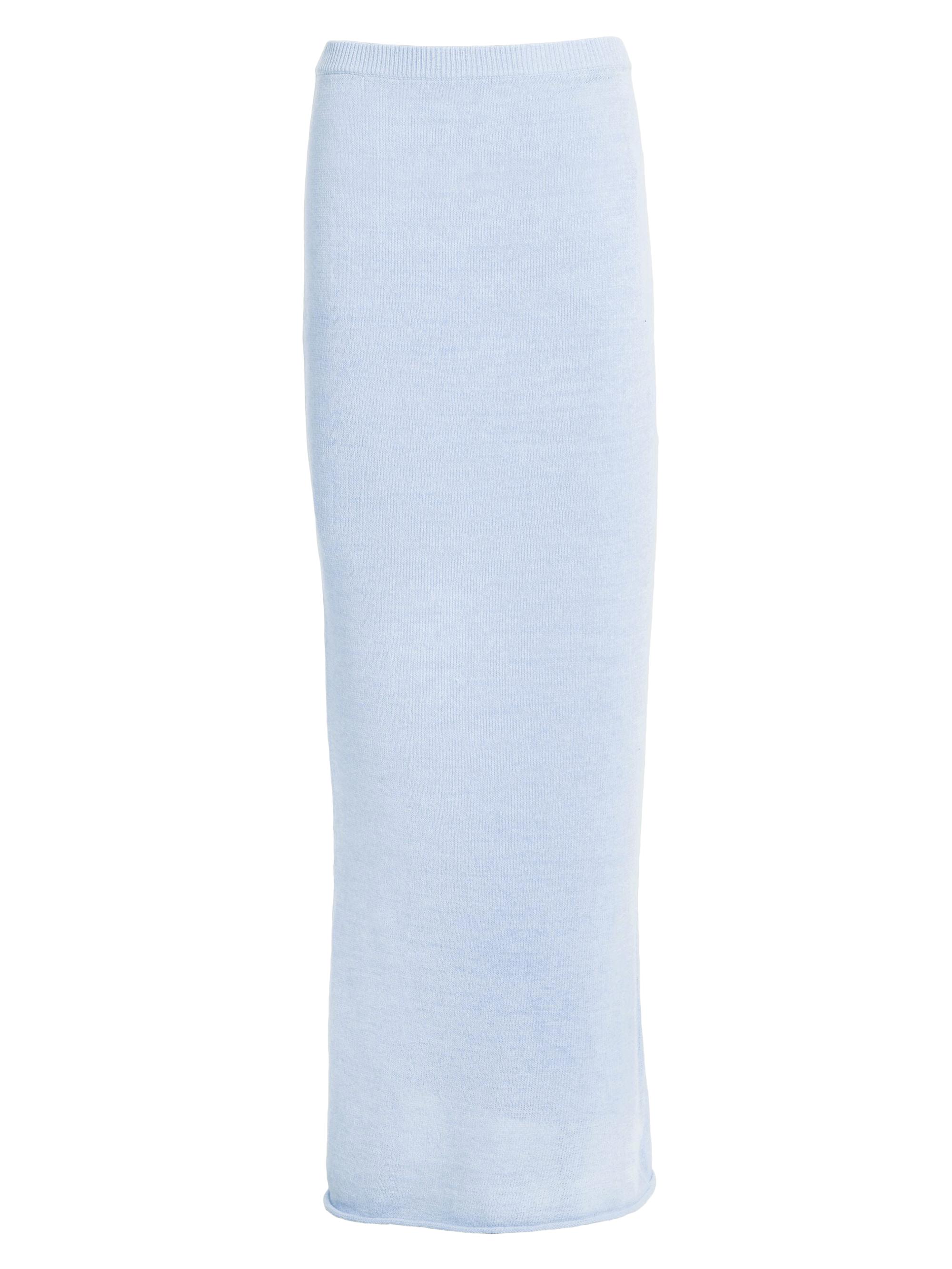 Ser.o.ya Women's Kora Knit Maxi Skirt - Ice Blue