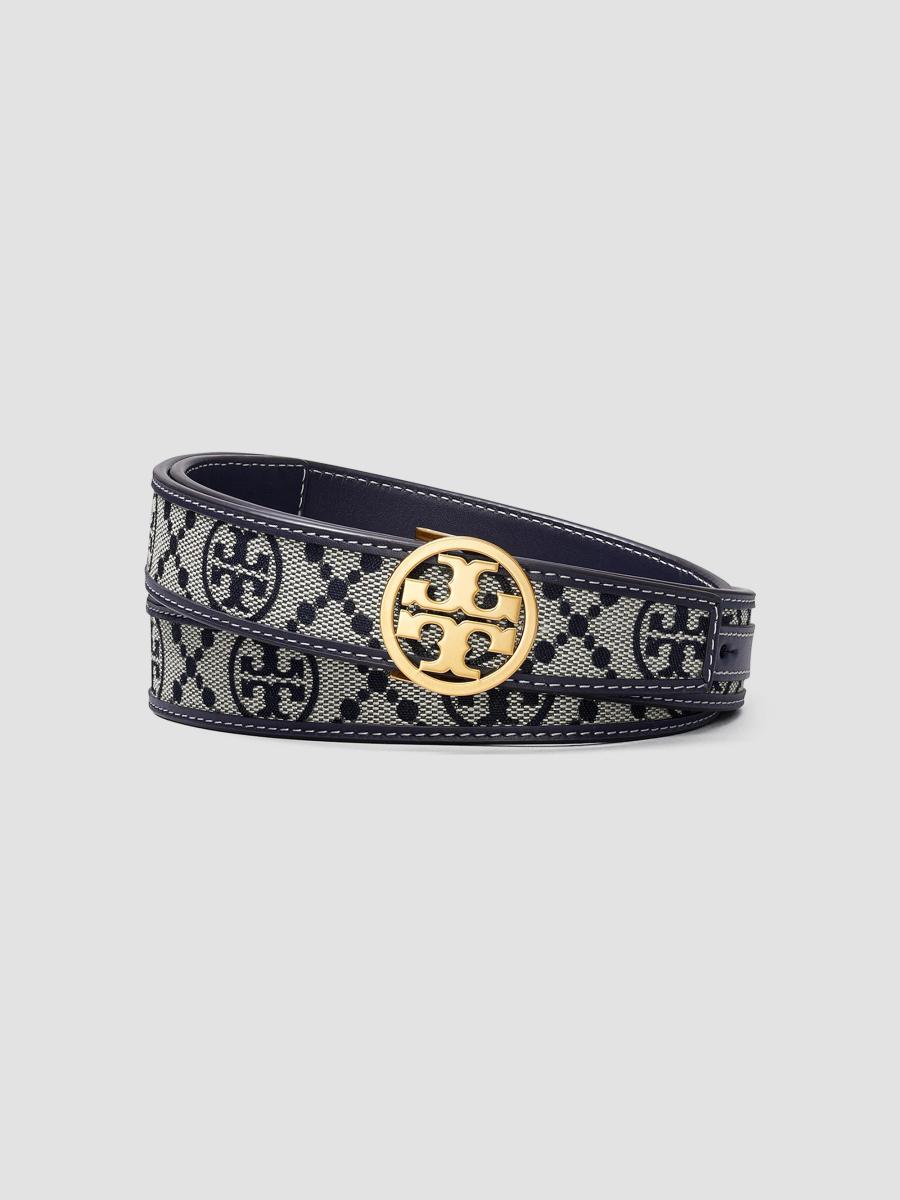 Tory Burch Gold Logo Embossed Belt 1\
