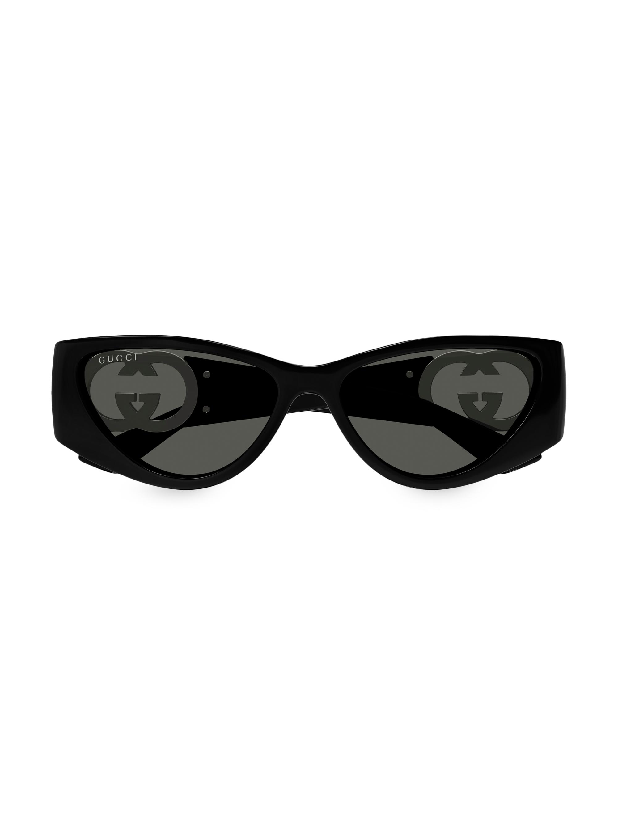 Gucci Hailey 55MM Cat Eye Sunglasses | Saks Fifth Avenue