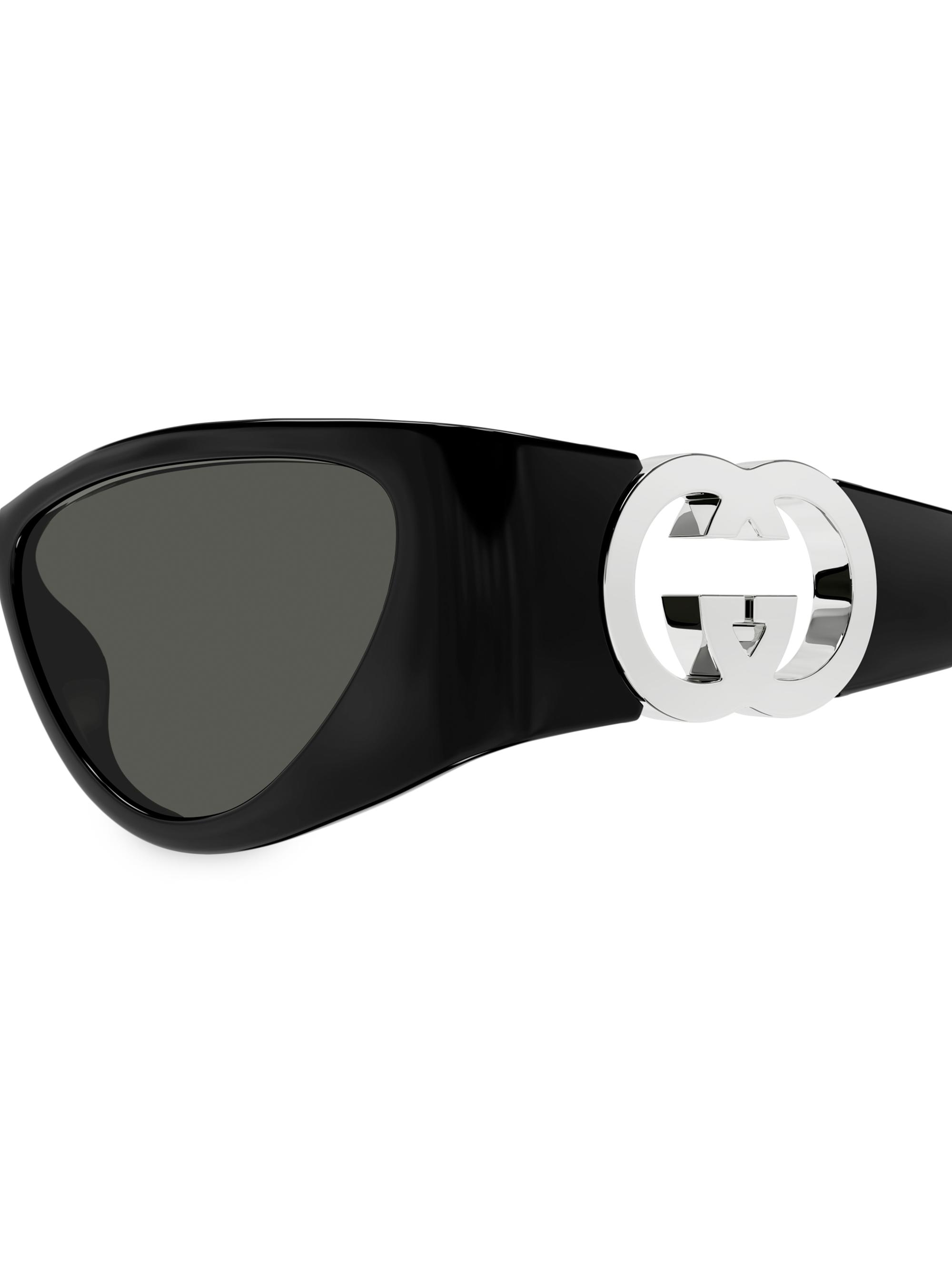 Gucci Hailey 55MM Cat Eye Sunglasses | Saks Fifth Avenue
