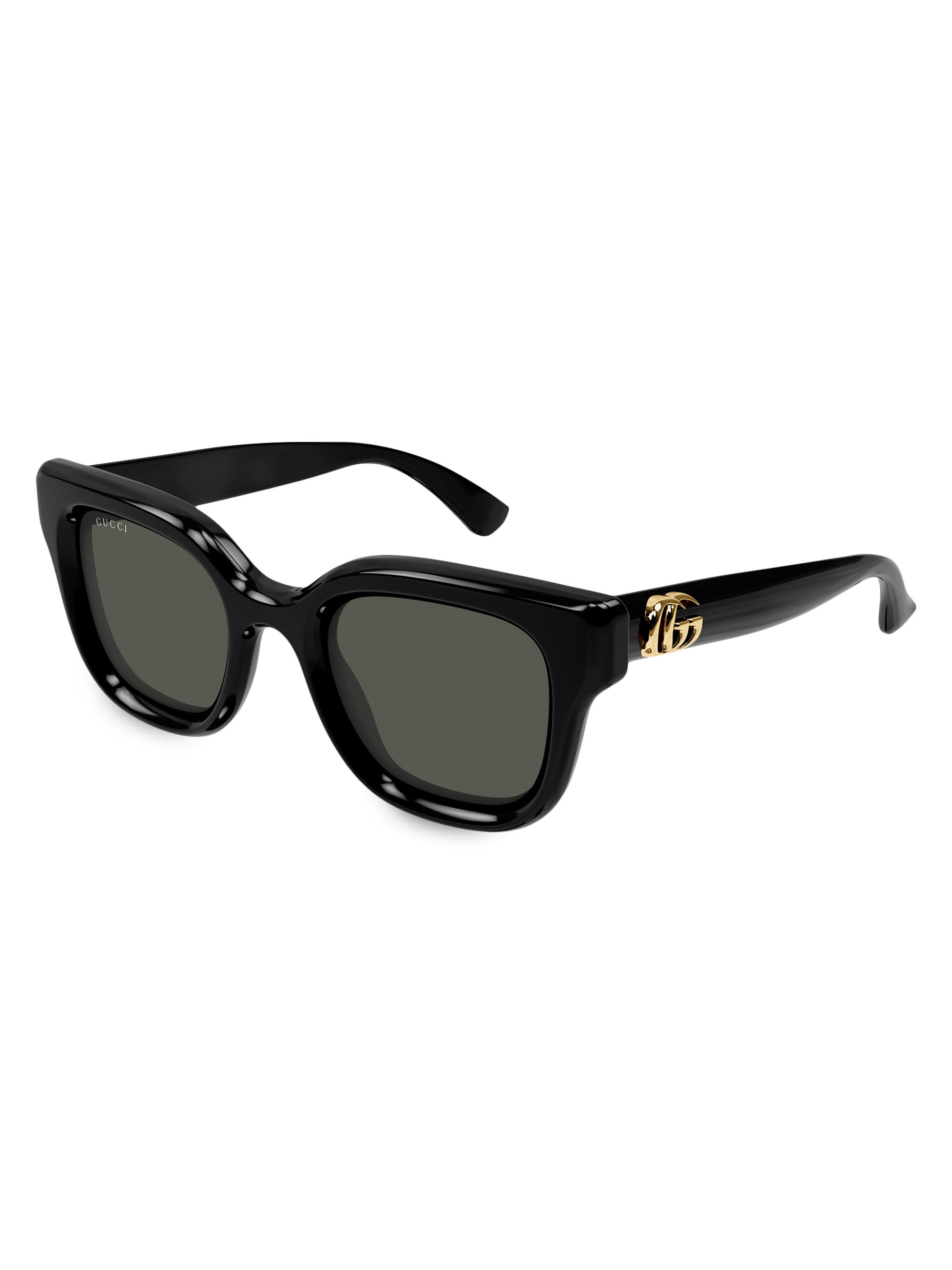 Gucci GG Bag 53MM Oval Sunglasses | Saks Fifth Avenue