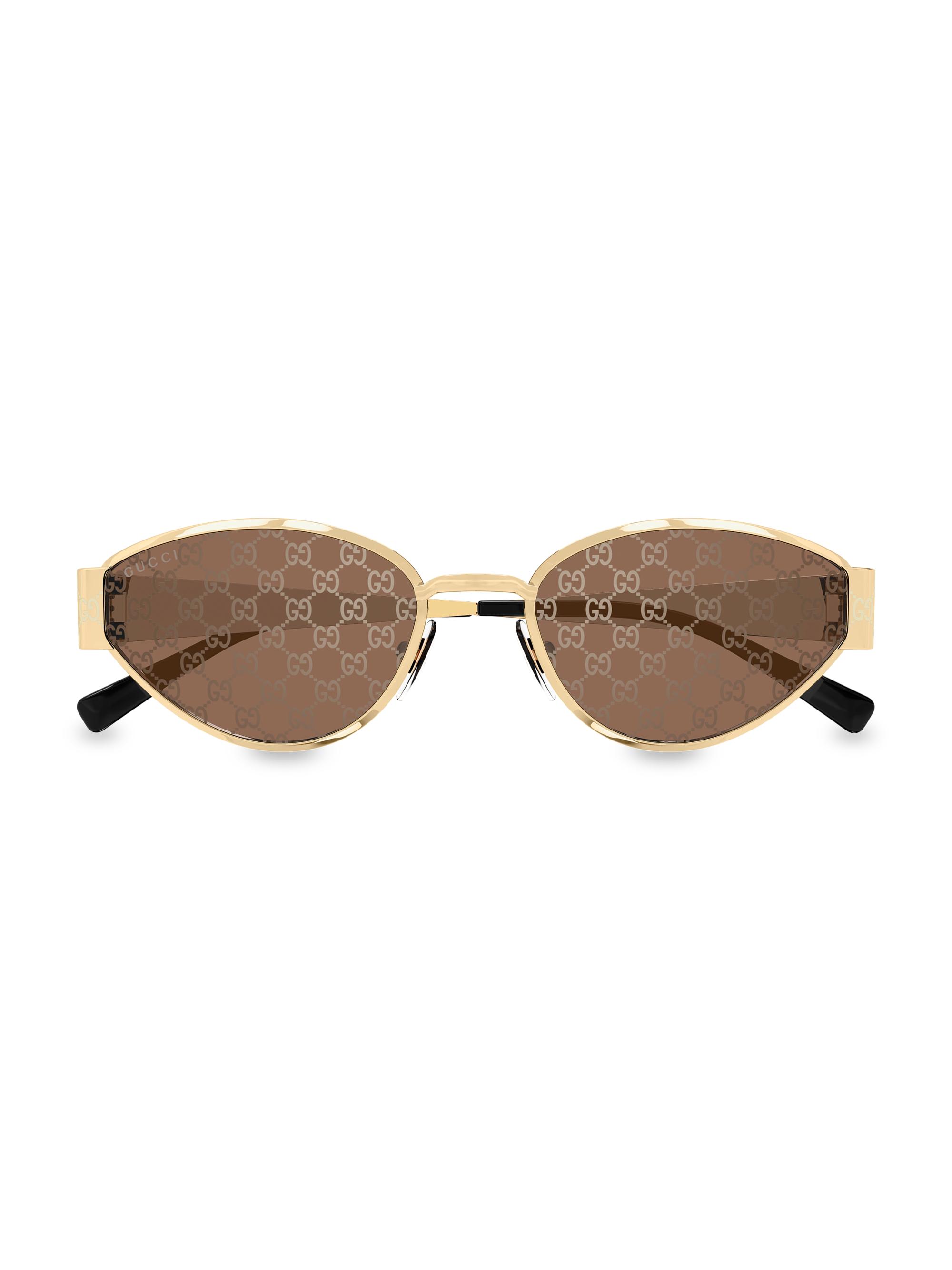 激辛マニア新品★GUCCI サングラス Gucci Guccissima 55MM Geometric Sunglasses | Saks Fifth Avenue