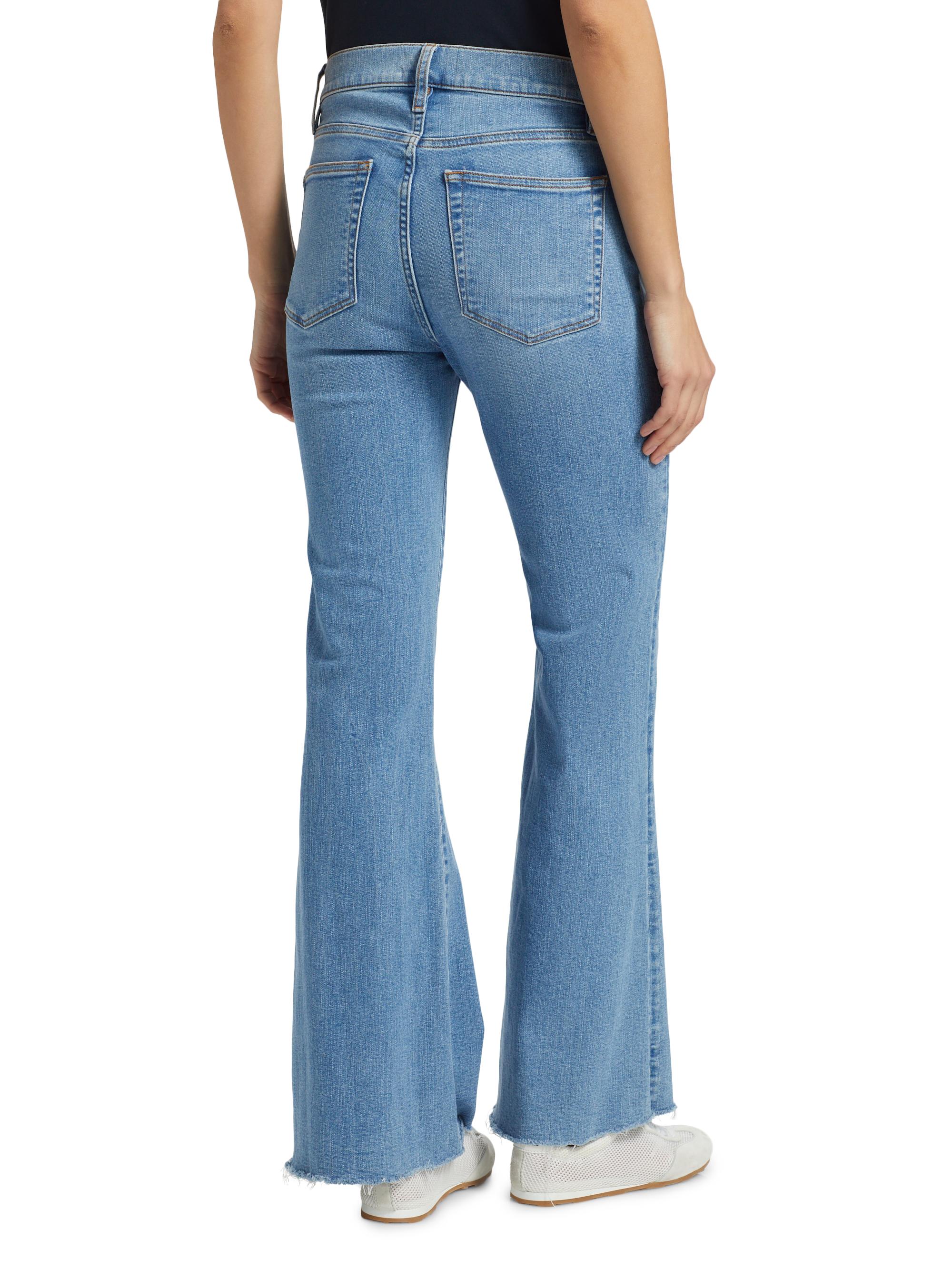 FRAME The Icon Mid-Rise Stretch Flare Jeans | Saks Fifth Avenue