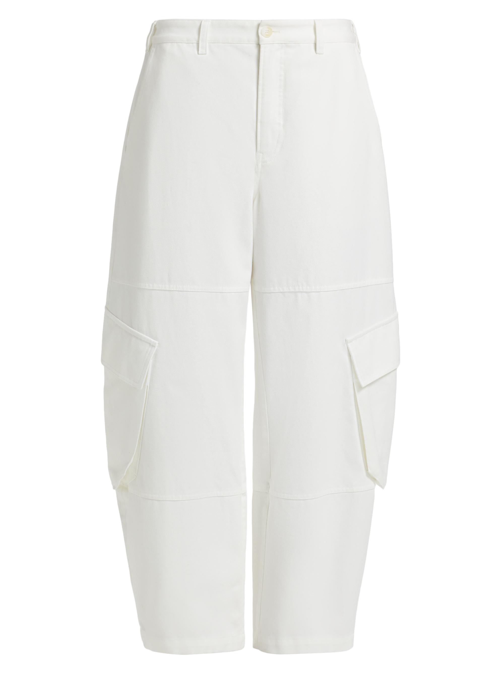 FRAME Women's The Bubble Cargo Pants - White