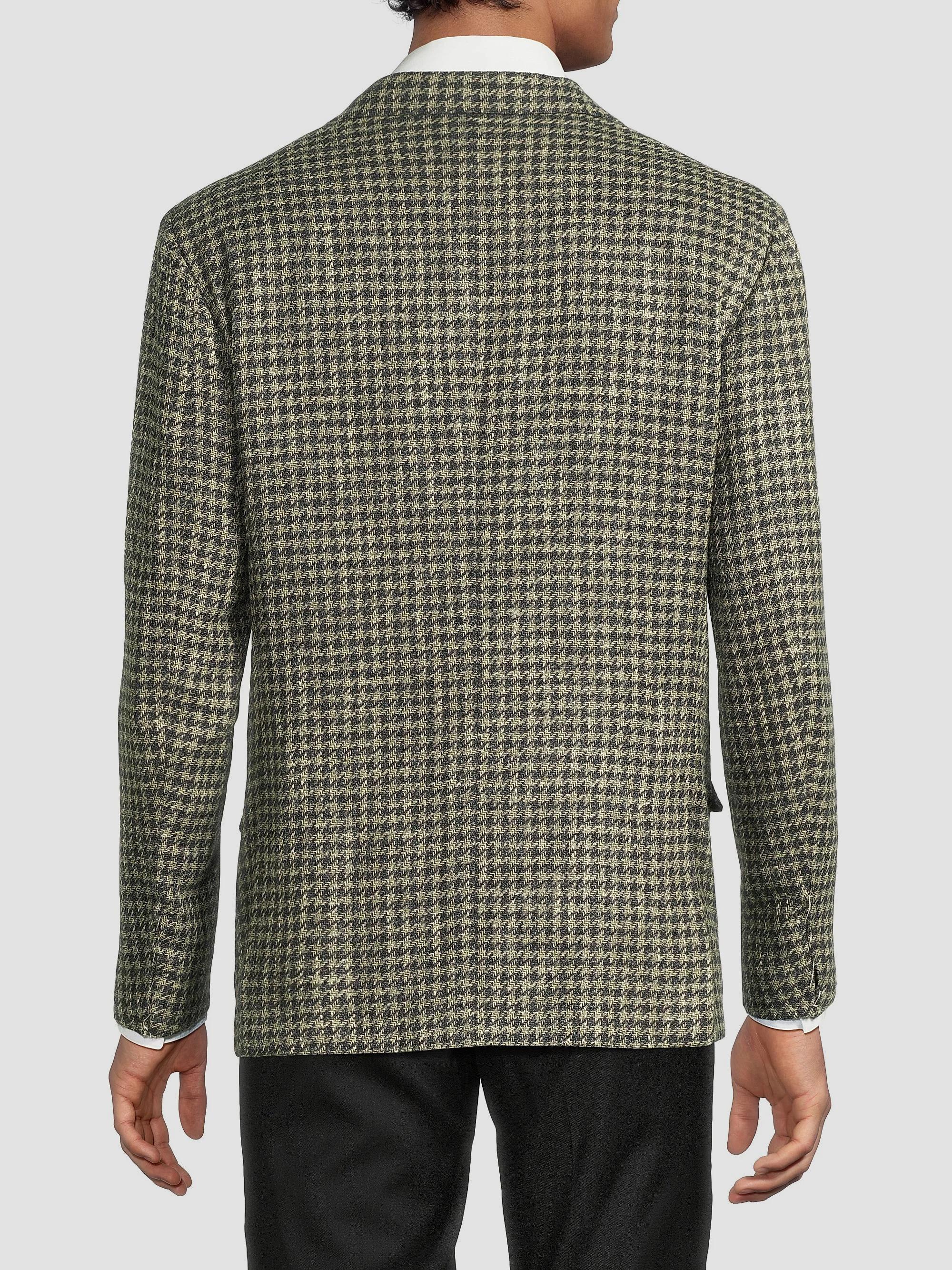 Sartorio Napoli Houndstooth Wool-Blend Jacket | Saks Fifth Avenue