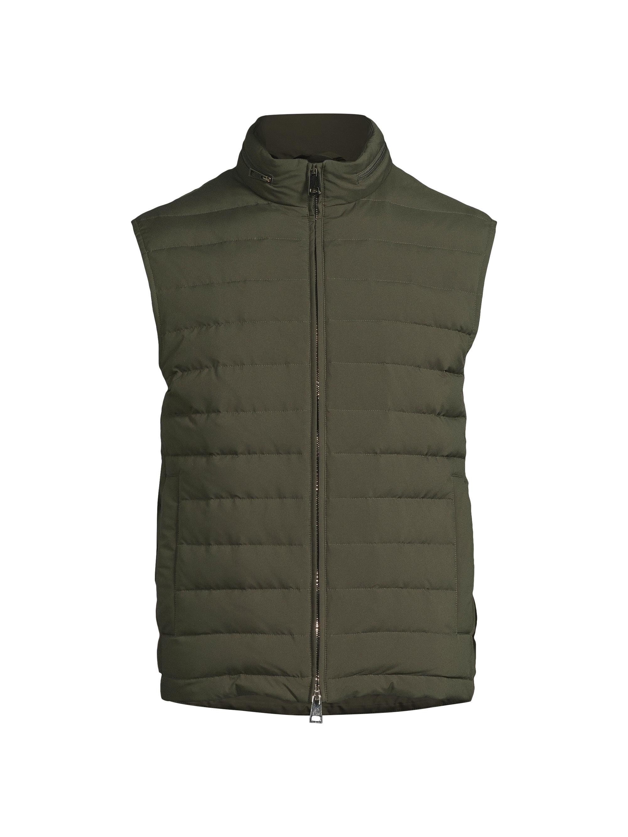 Herno Quilted Down Zip-Up Vest | Saks Fifth Avenue