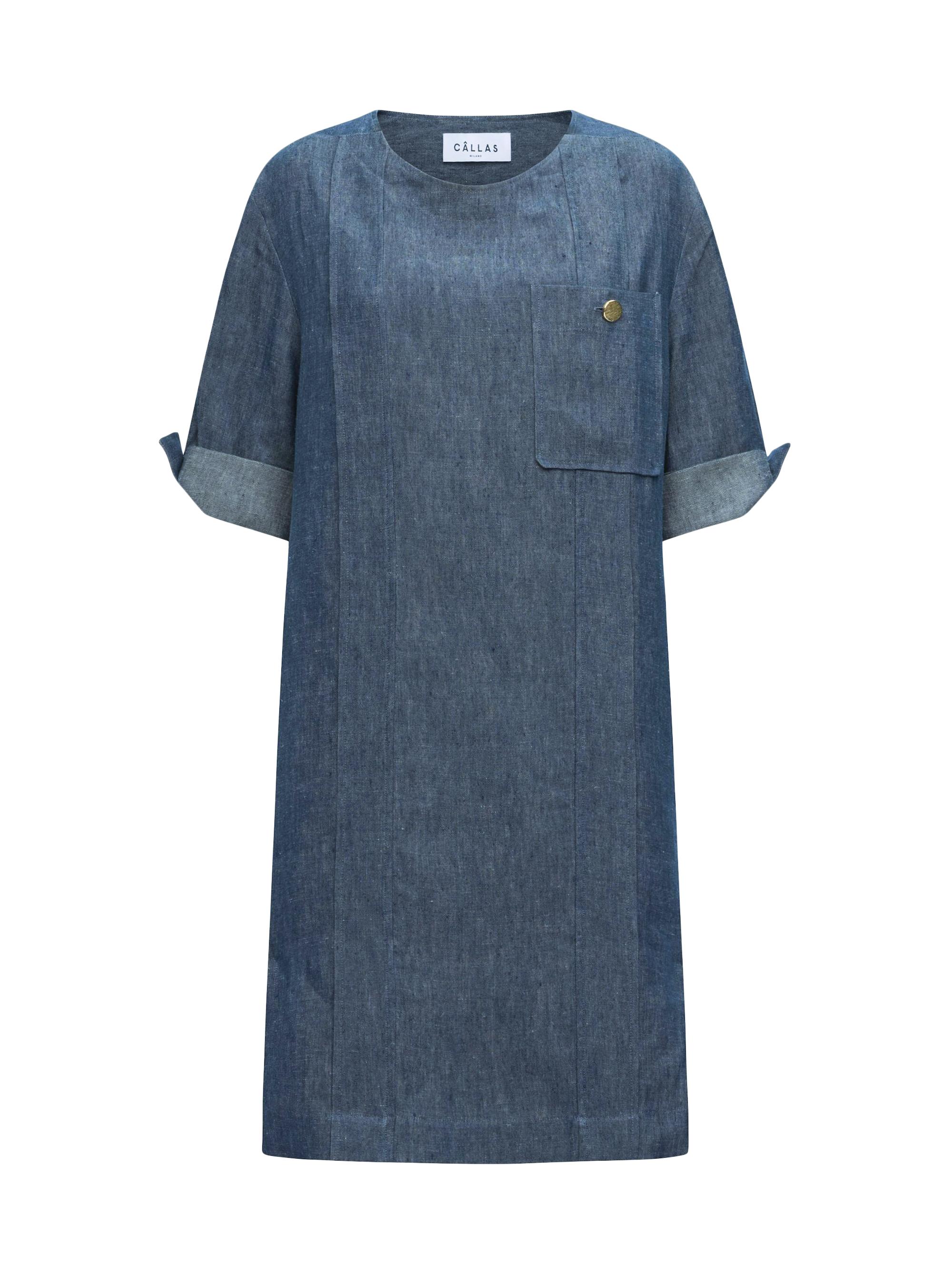 Callas Milano Women's Nadege Tunic Dress - Indigo