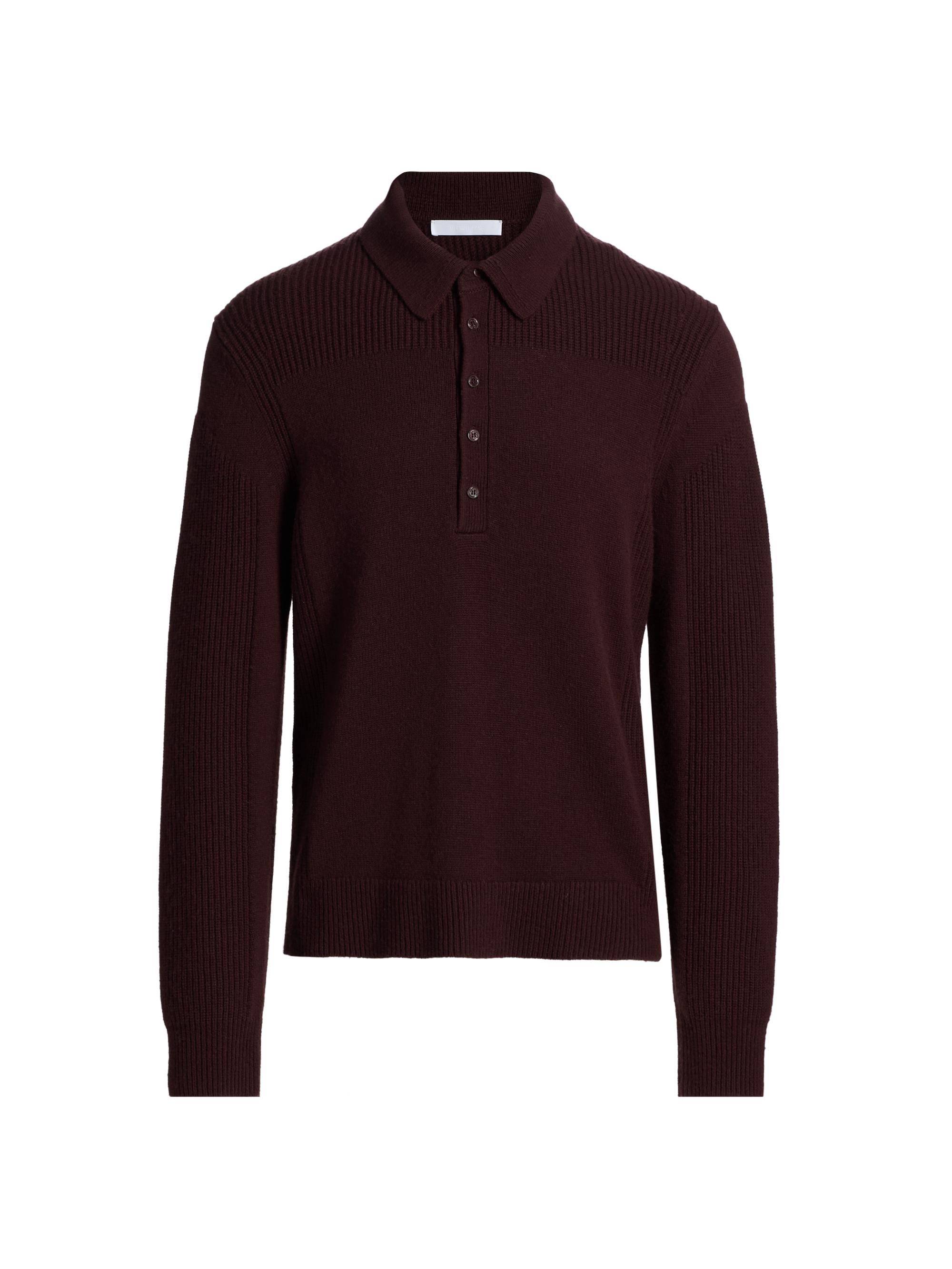 Polo Ralph Lauren Linen-Cashmere Polo Sweater | Saks Fifth Avenue