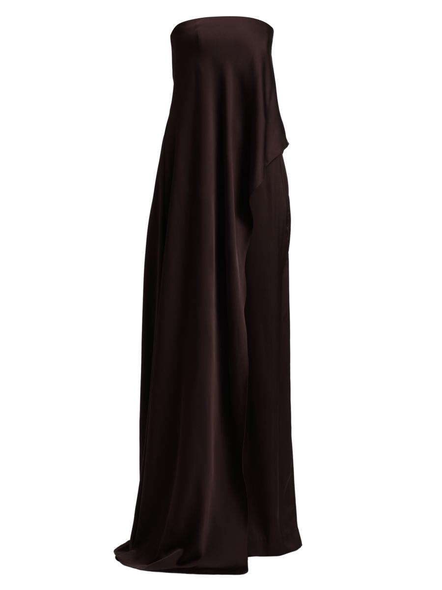 Halston Sonia Crepe Strapless Jumpsuit | Saks Fifth Avenue