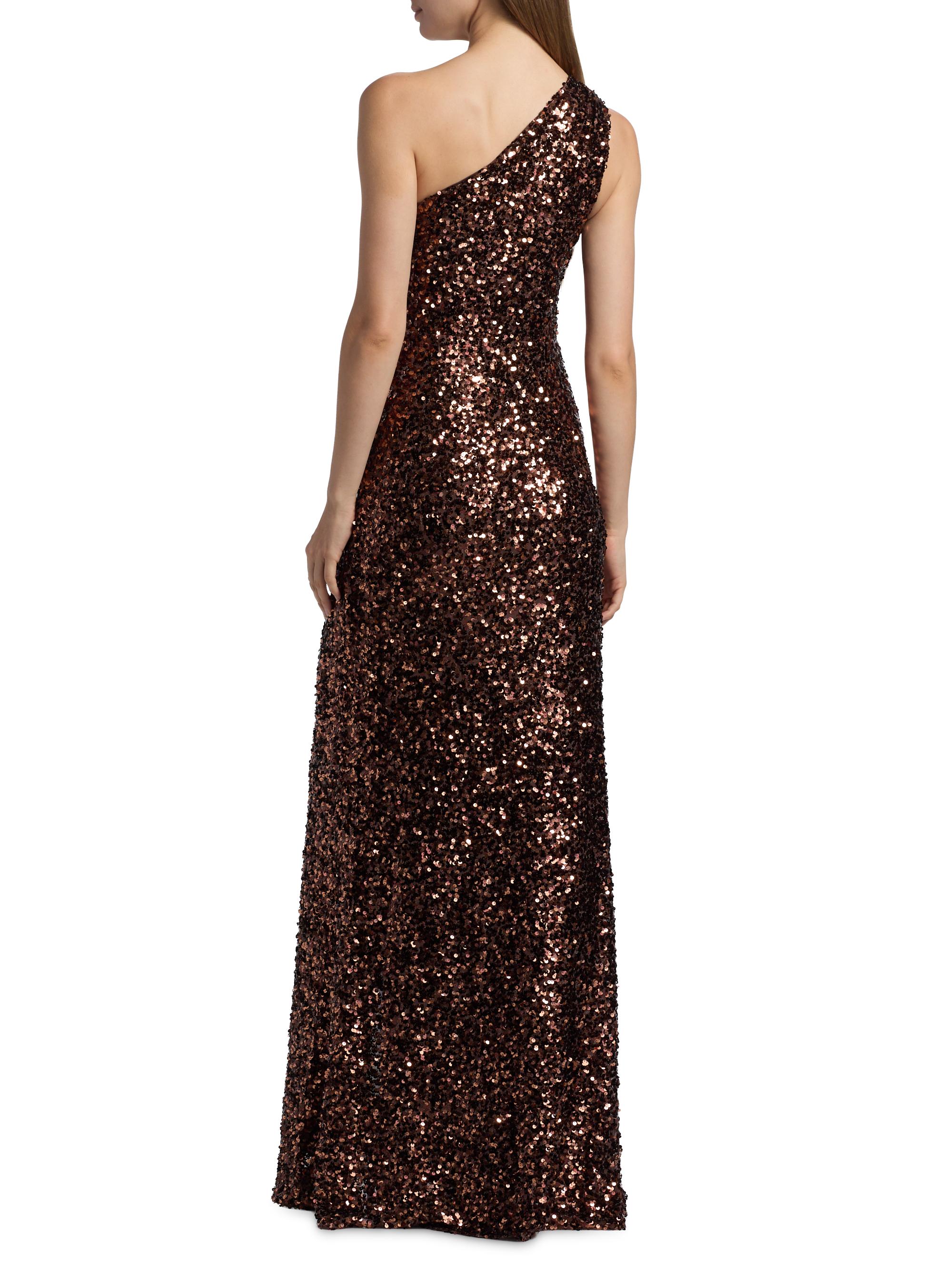 cotton candy pink bridesmaid dress story Sequin Whiteley Dress